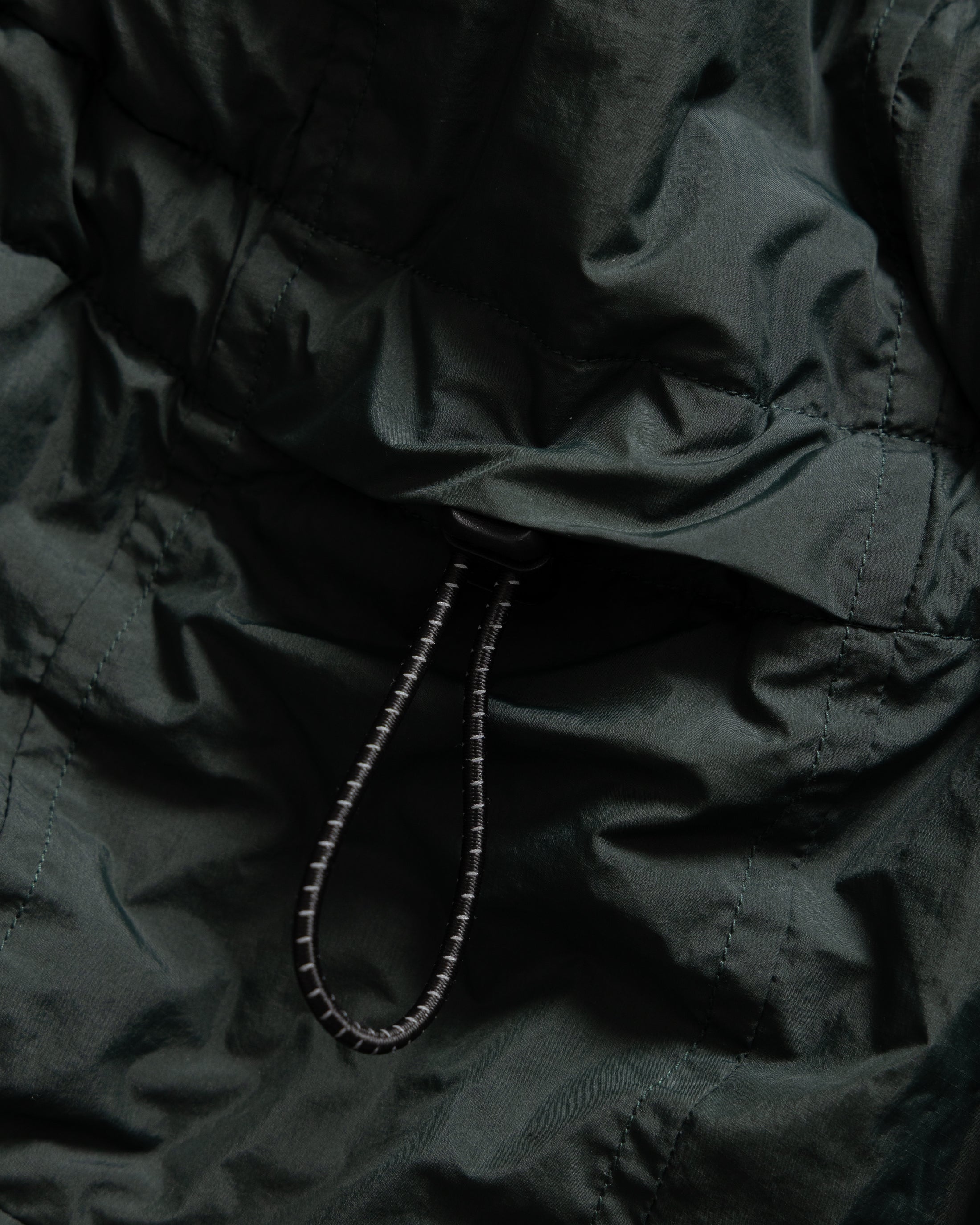 PALOMBINI PADDED PARKA - FADED HUNTER WATER-REPELLENT NYLON