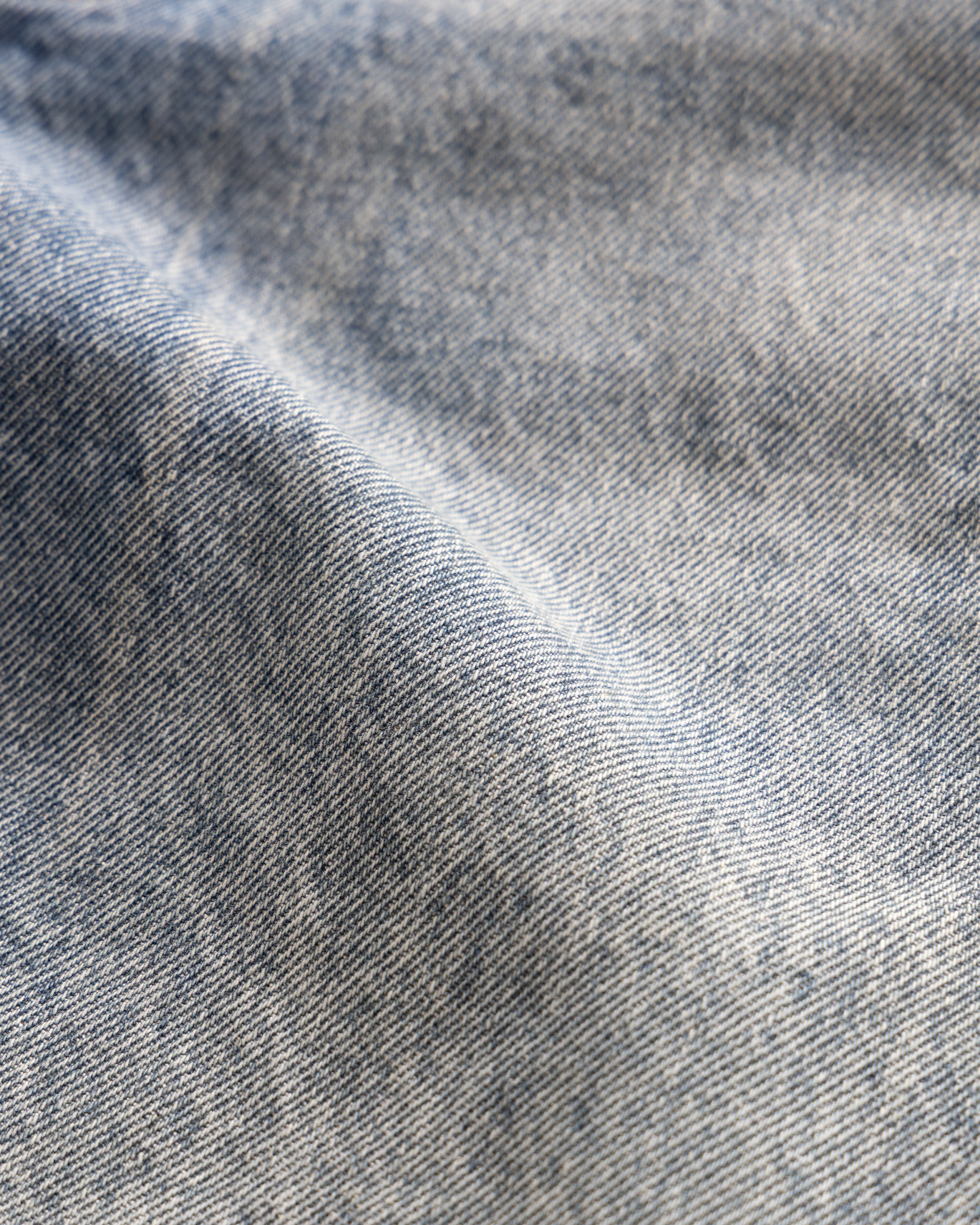 MATTEO FIVE POCKET JEANS - 13 oz. MID-WASH DENIM