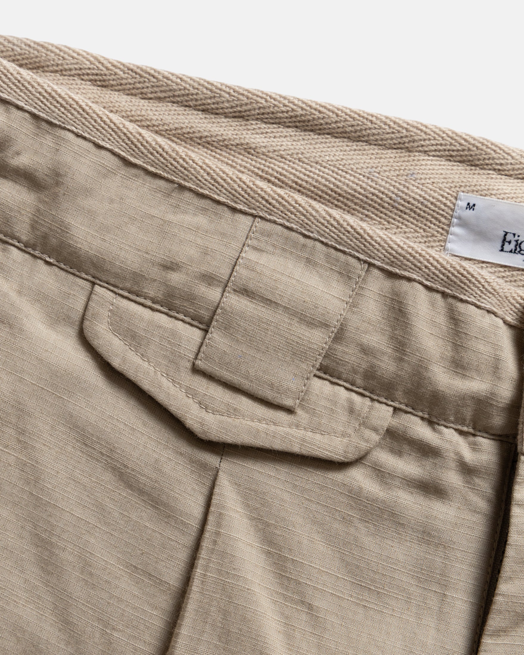 PHILO PLEATED PANT - LONDON FOG COTTON MICRO RIPSTOP