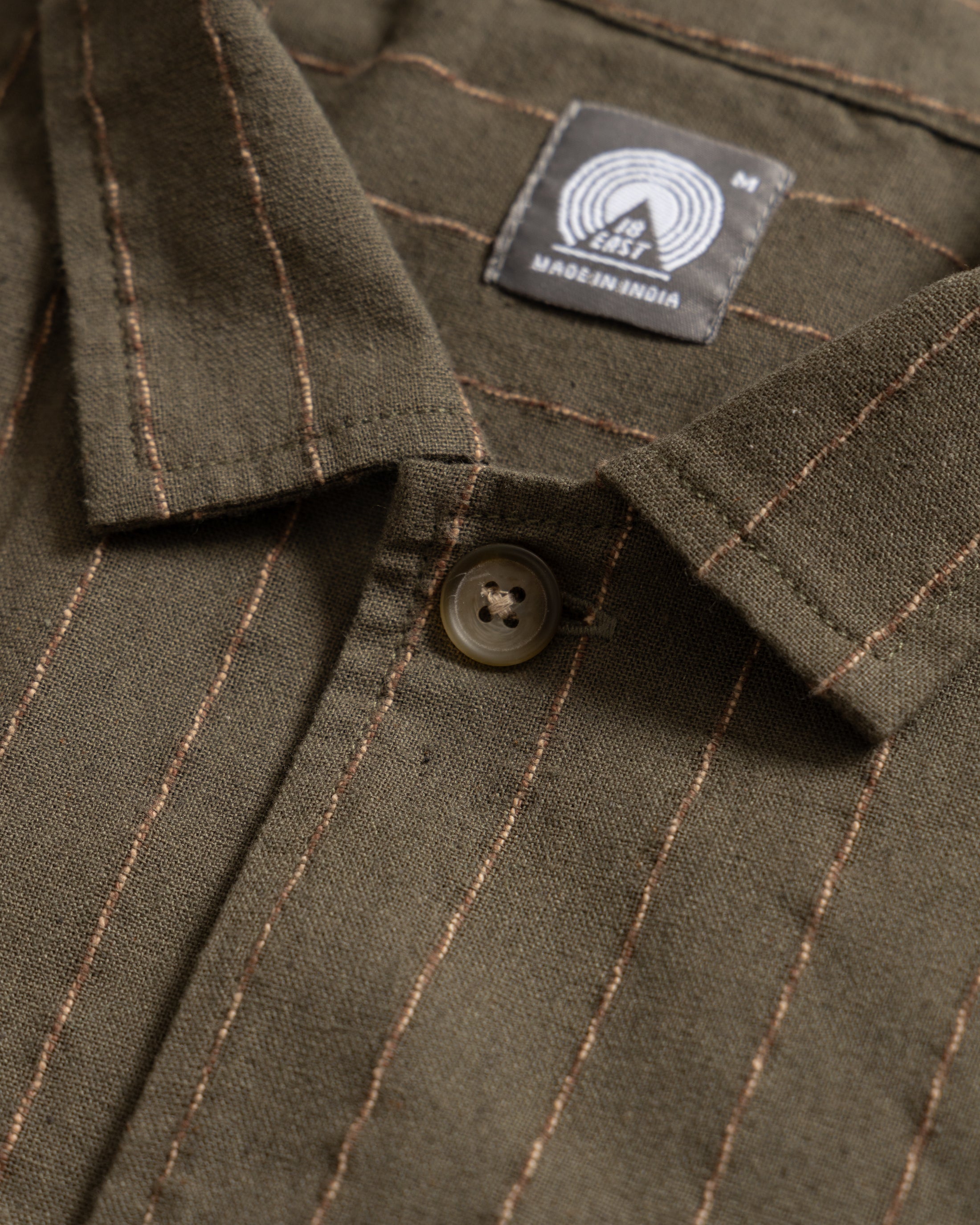 S/S SINGLE POCKET SAM SHIRT - ARMY / SAND / CHOCOLATE TWISTED