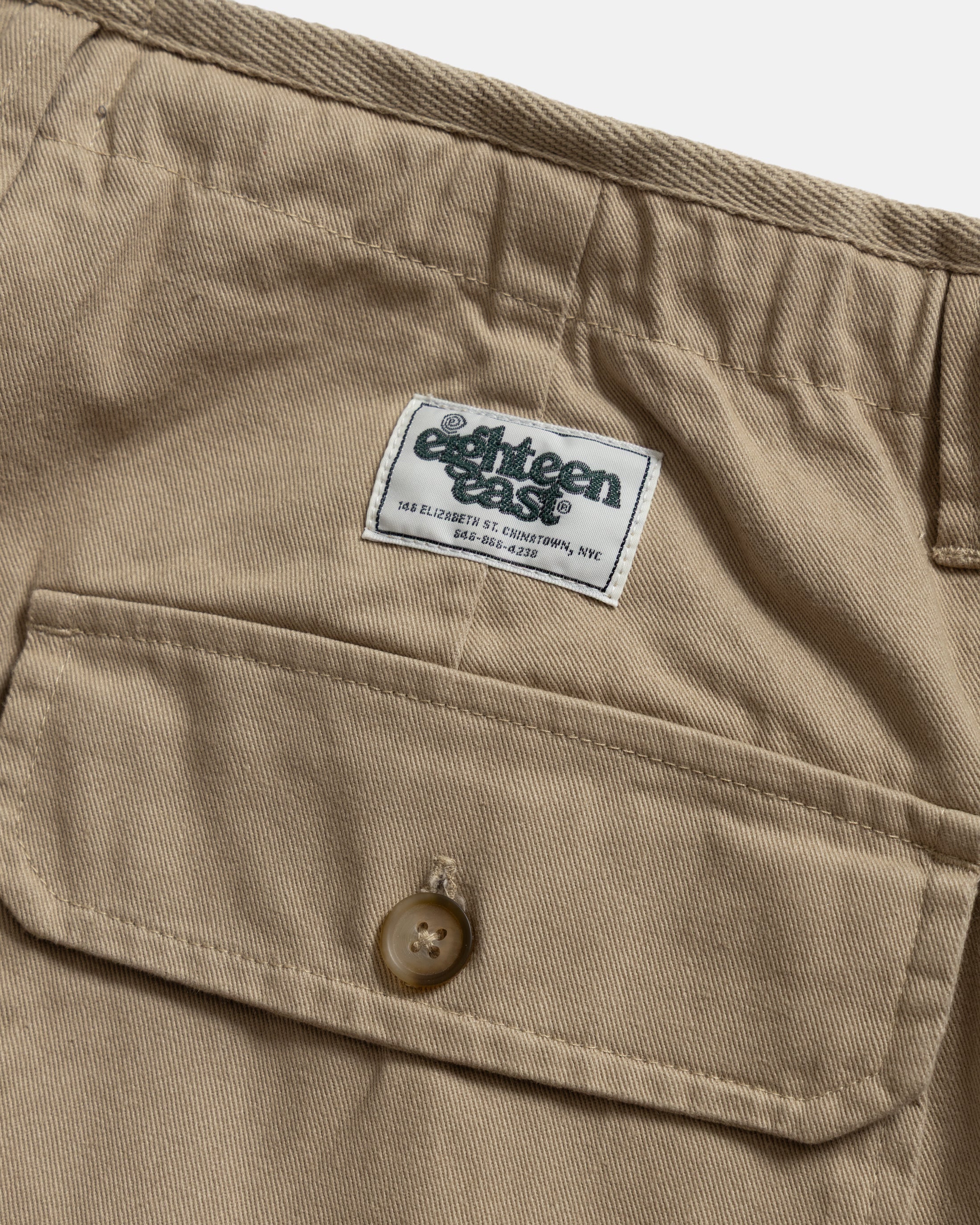 SHELTER SERVICE PANT - CRAMERTON BEIGE HOMEGROWN TWILL