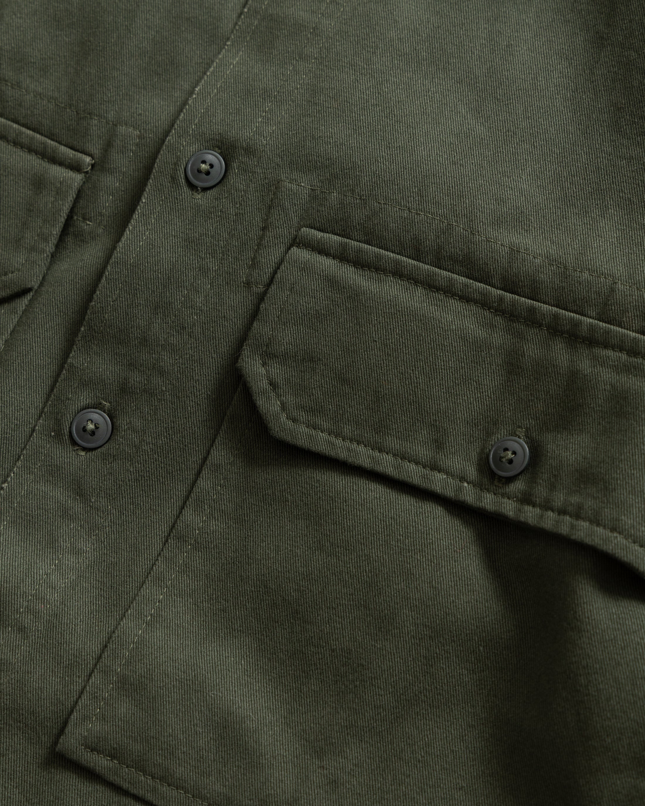 SHELTER SERVICE SHIRT - MORNING FOLIAGE GREEN HOMEGROWN TWILL