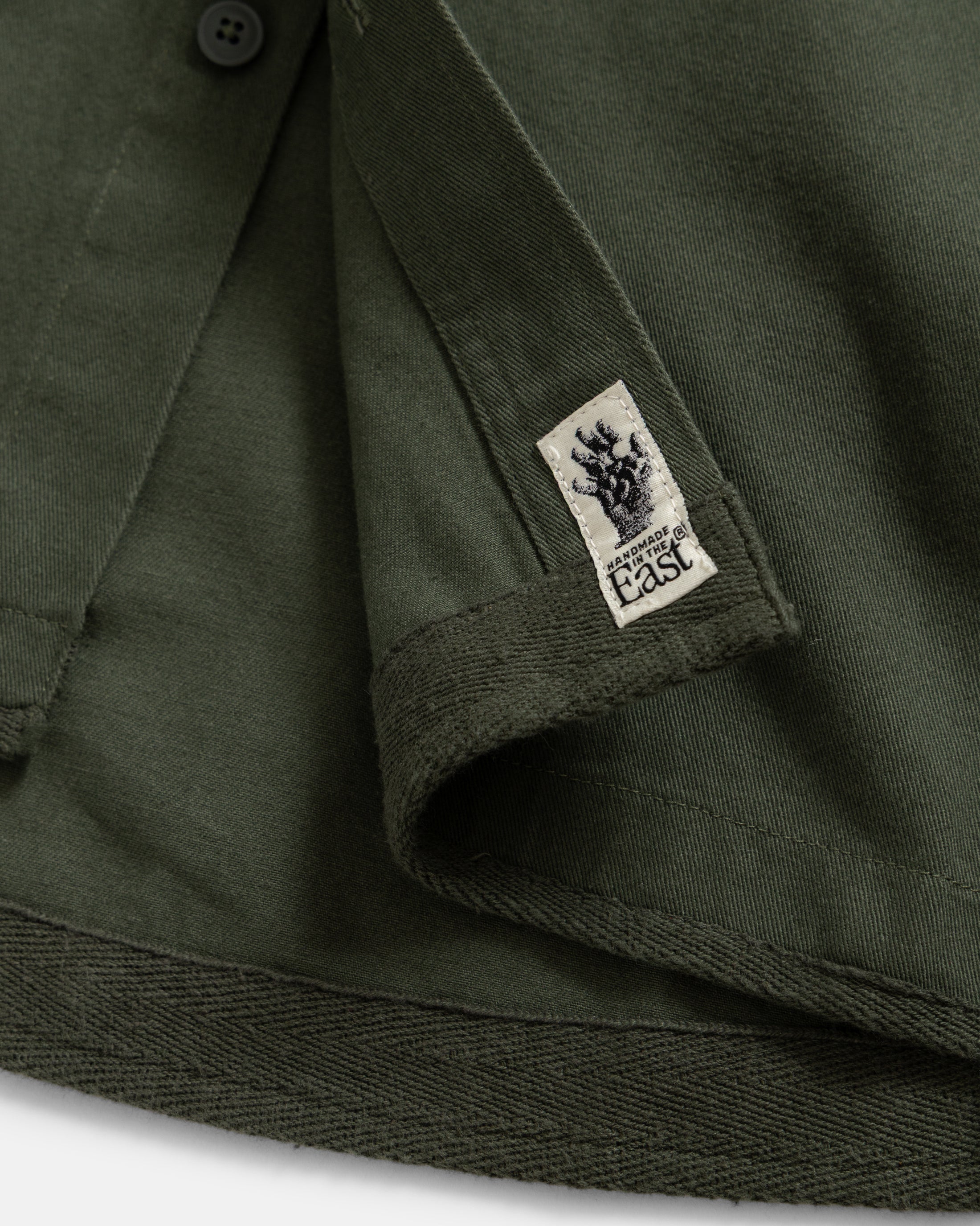 SHELTER SERVICE SHIRT - MORNING FOLIAGE GREEN HOMEGROWN TWILL