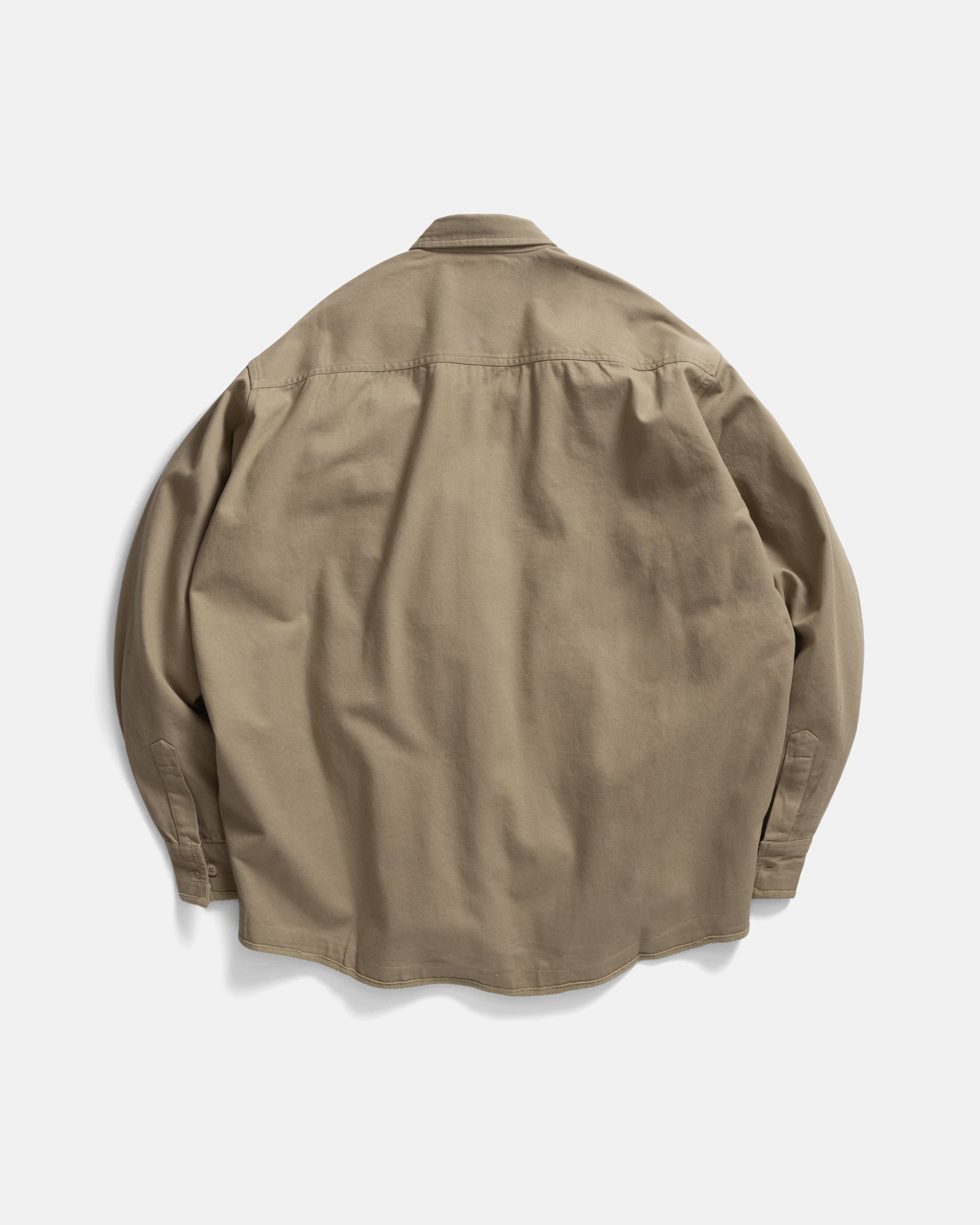 SHELTER SERVICE SHIRT - CRAMERTON BEIGE HOMEGROWN TWILL