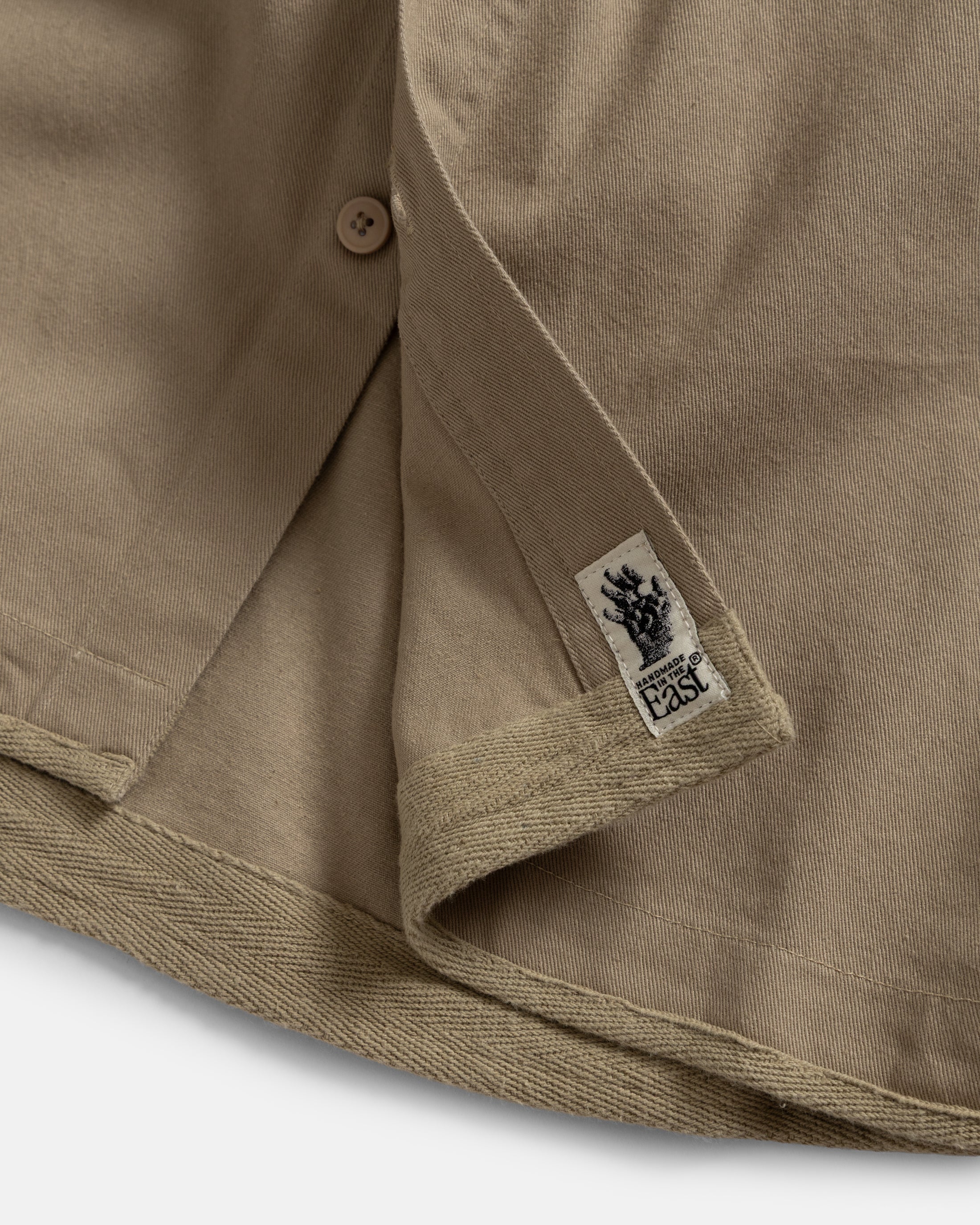 SHELTER SERVICE SHIRT - CRAMERTON BEIGE HOMEGROWN TWILL