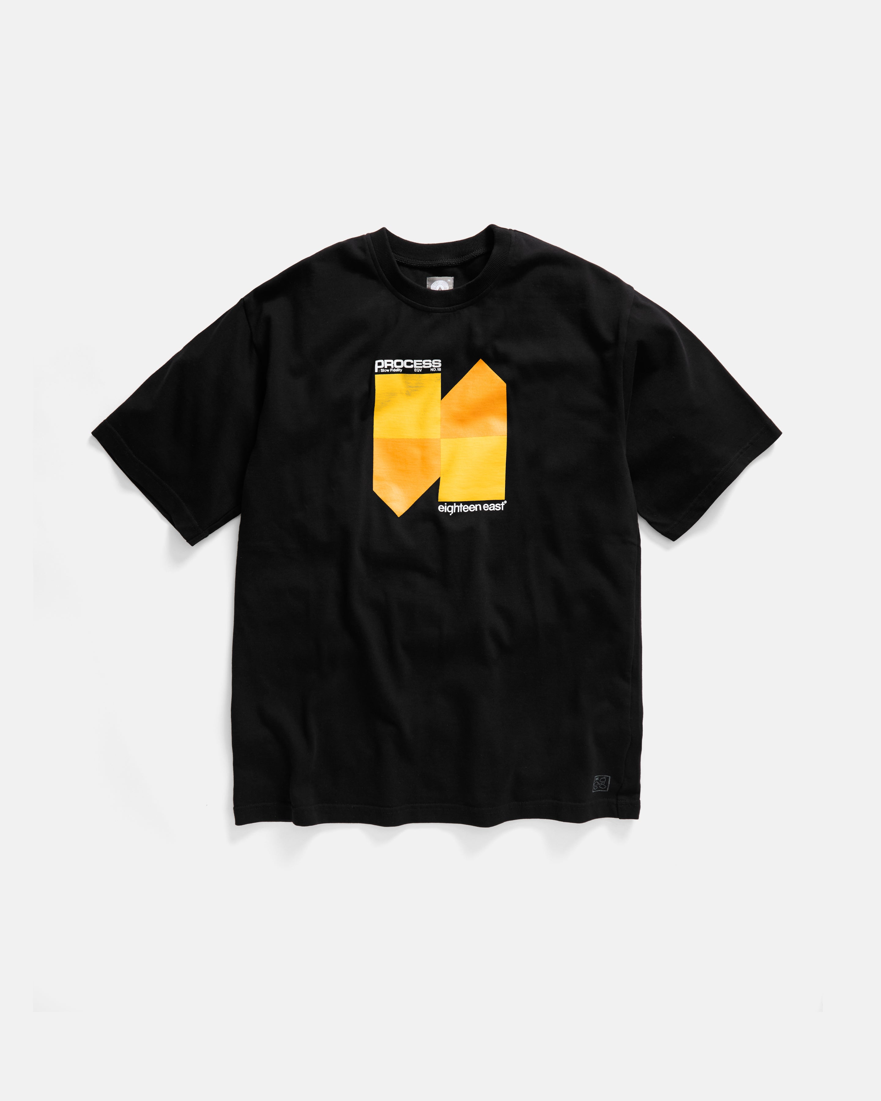 PROCESS ALY TEE - BLACK 7.75 oz. ALL SEASON COTTON JERSEY