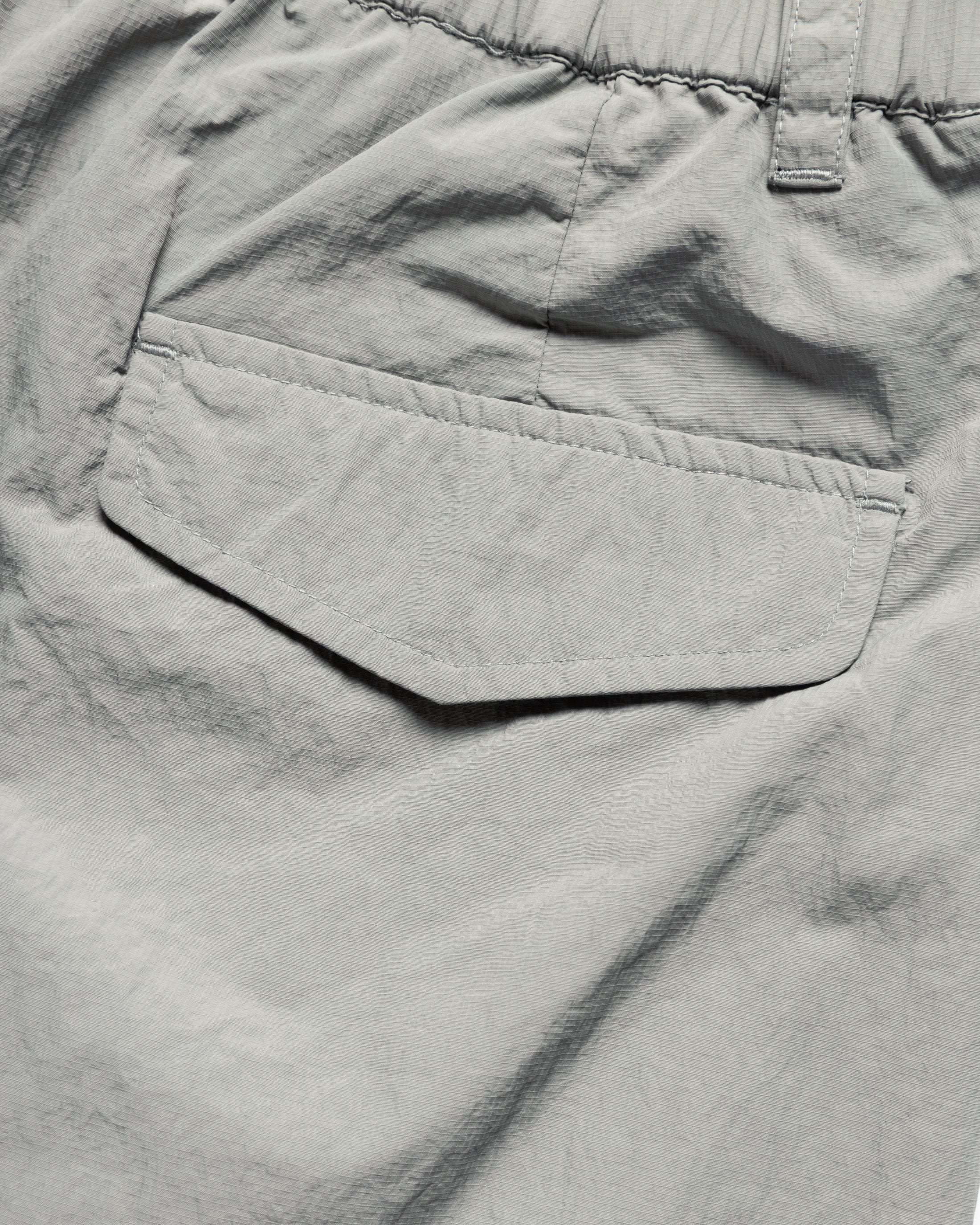 EMERY PLEATED BIG SHORTS - LUNAR ROCK FEATHERWEIGHT MICRO RIPSTOP NYLON