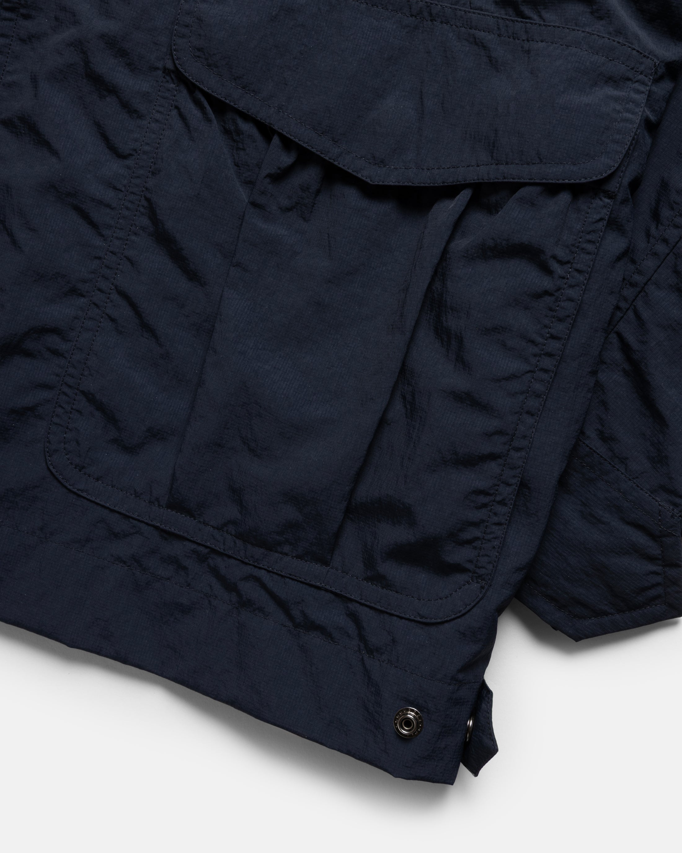 SURPLUS COMBAT SMOCK - NAVY FEATHERWEIGHT MICRO RIPSTOP NYLON