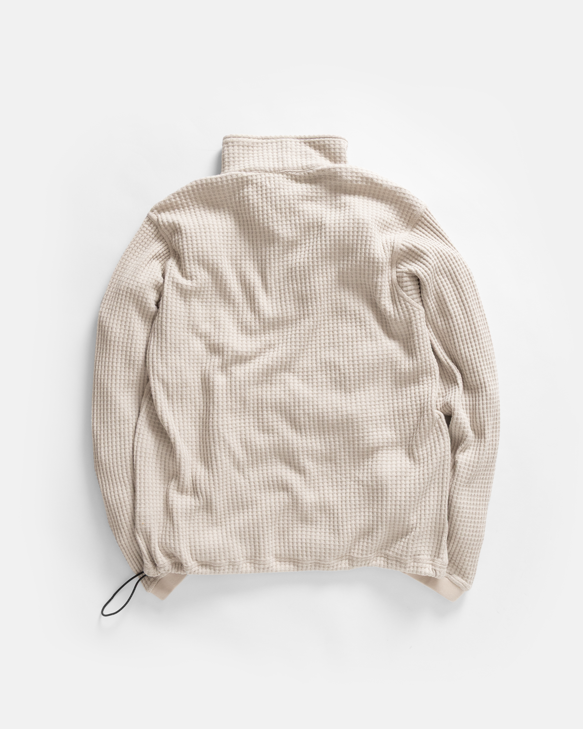 ROSCO 1/4 ZIP SWEATER - MOONSTRUCK BLENDED TECH COTTON EXPLODED THERMAL