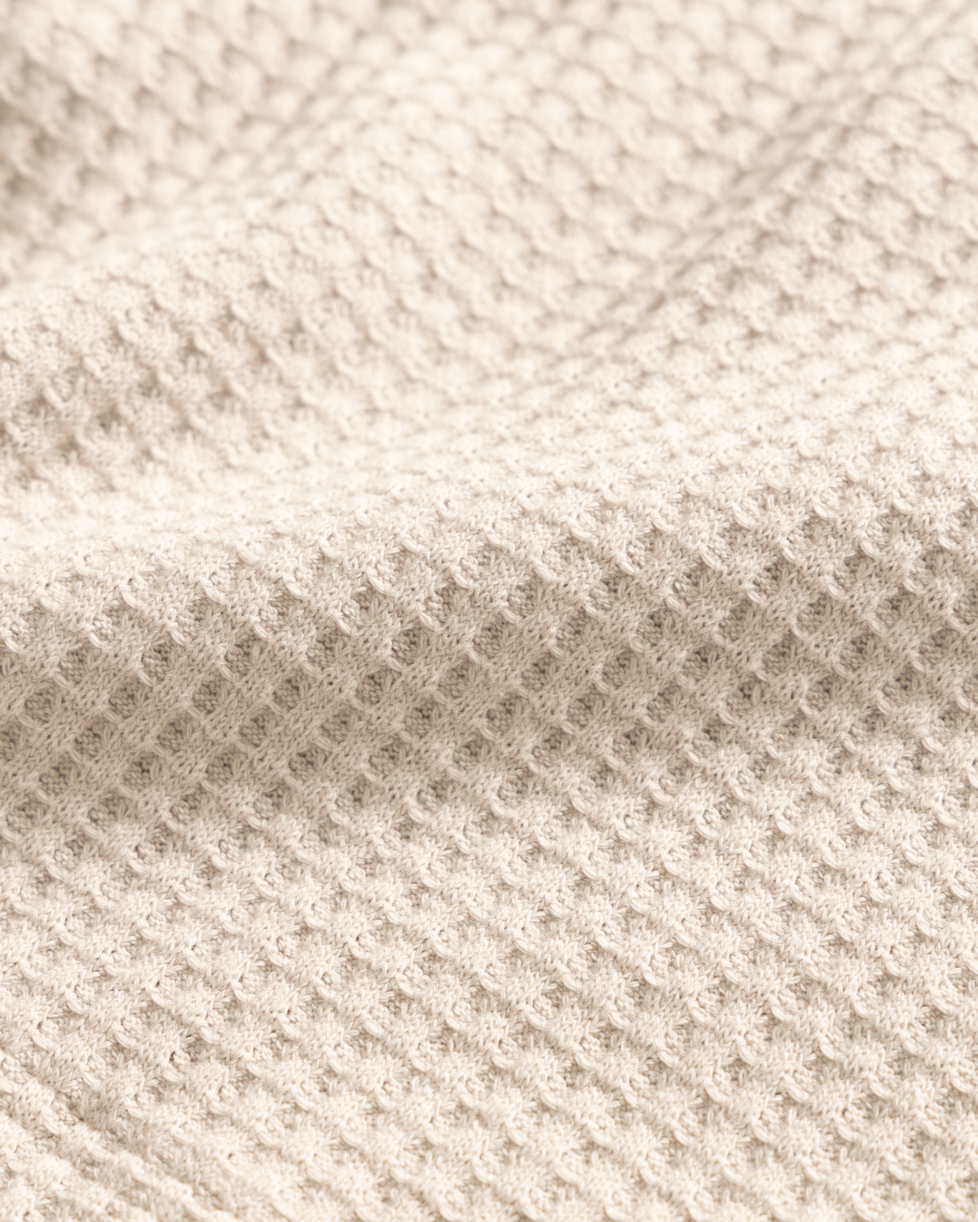 ROSCO 1/4 ZIP SWEATER - MOONSTRUCK BLENDED TECH COTTON EXPLODED THERMAL