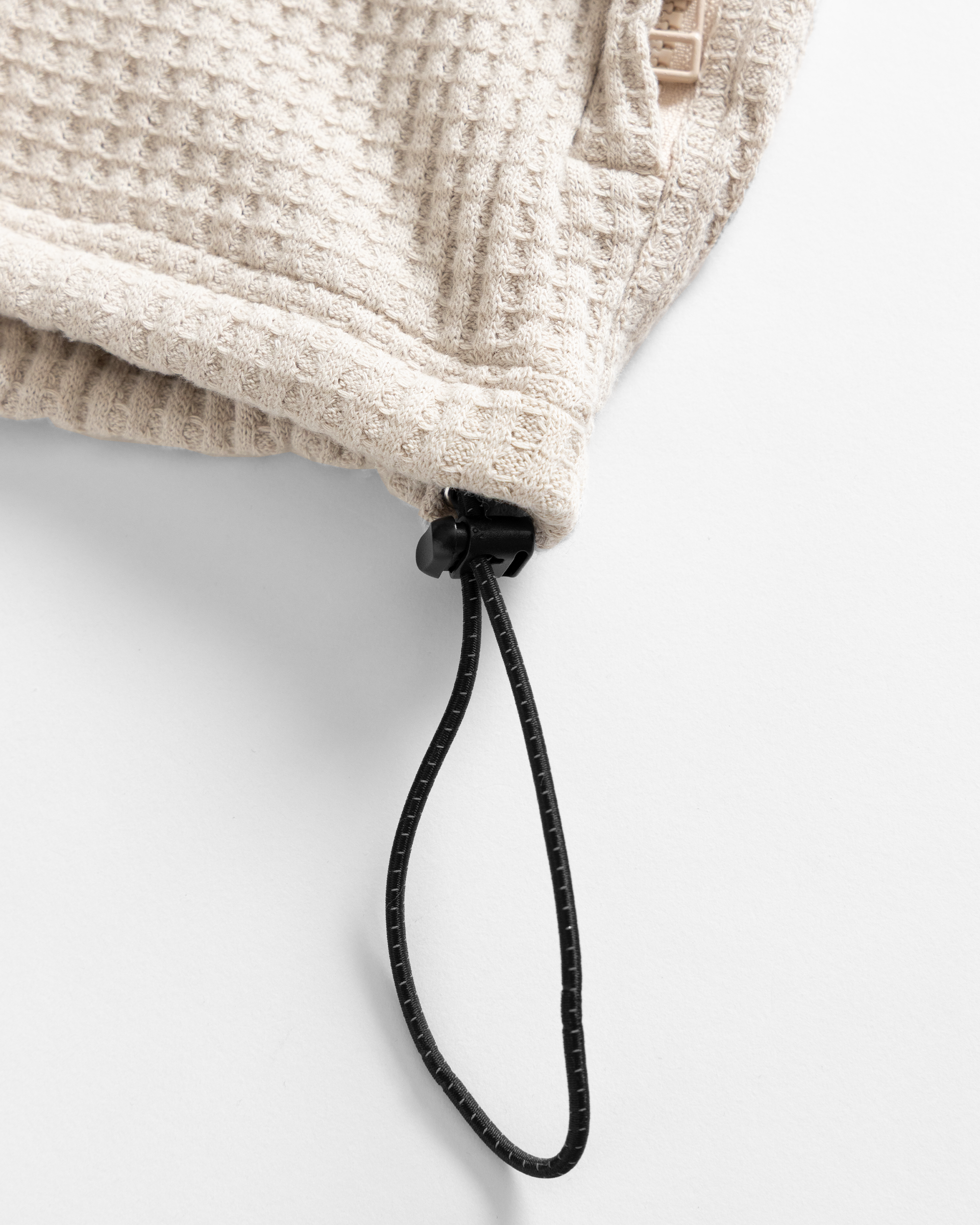 ROSCO 1/4 ZIP SWEATER - MOONSTRUCK BLENDED TECH COTTON EXPLODED THERMAL