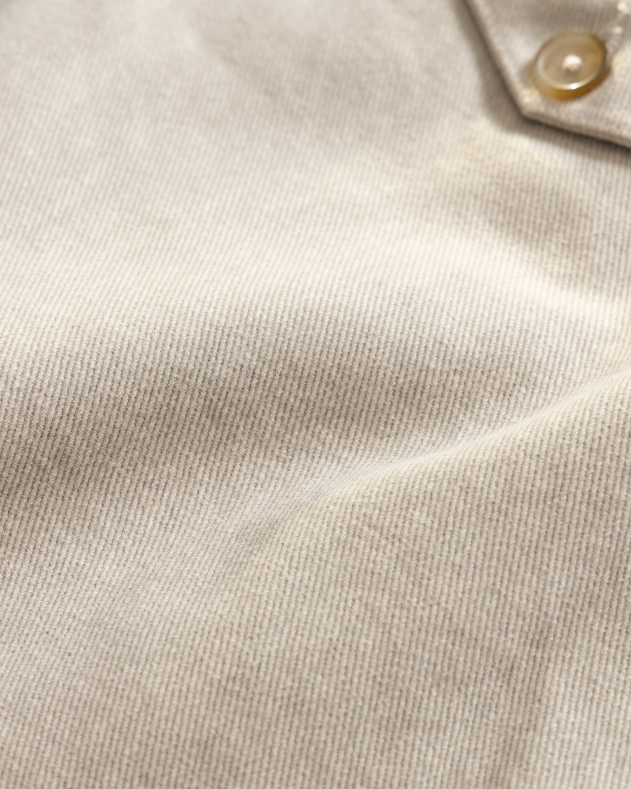 ROSSI CHINO - ECRU BRUSHED HEATHER CAVALRY TWILL
