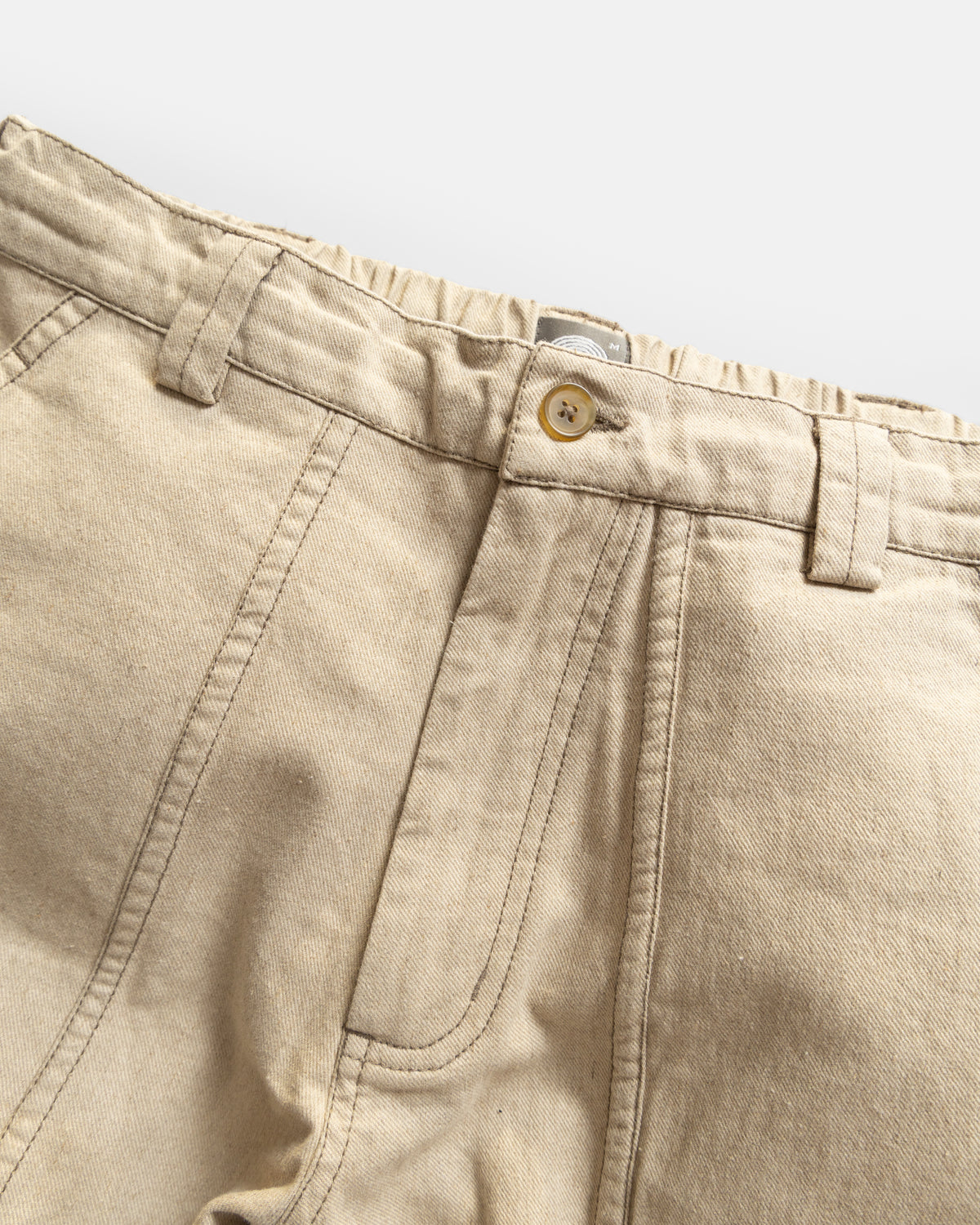 ROY BAKER PANT - ECRU 11 oz. LEFT HAND TWILL COTTON DENIM