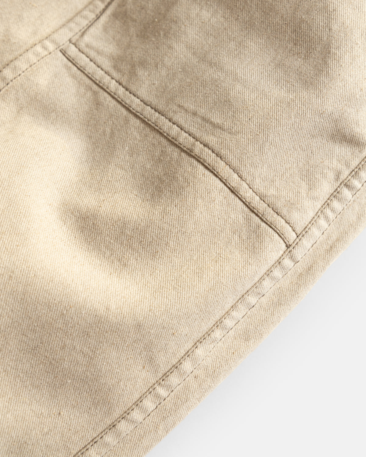 ROY BAKER PANT - ECRU 11 oz. LEFT HAND TWILL COTTON DENIM