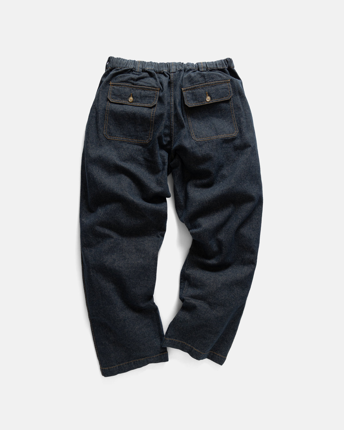 ROY BAKER PANT - INDIGO / KHAKI 11 oz. LEFT HAND TWILL COTTON DENIM