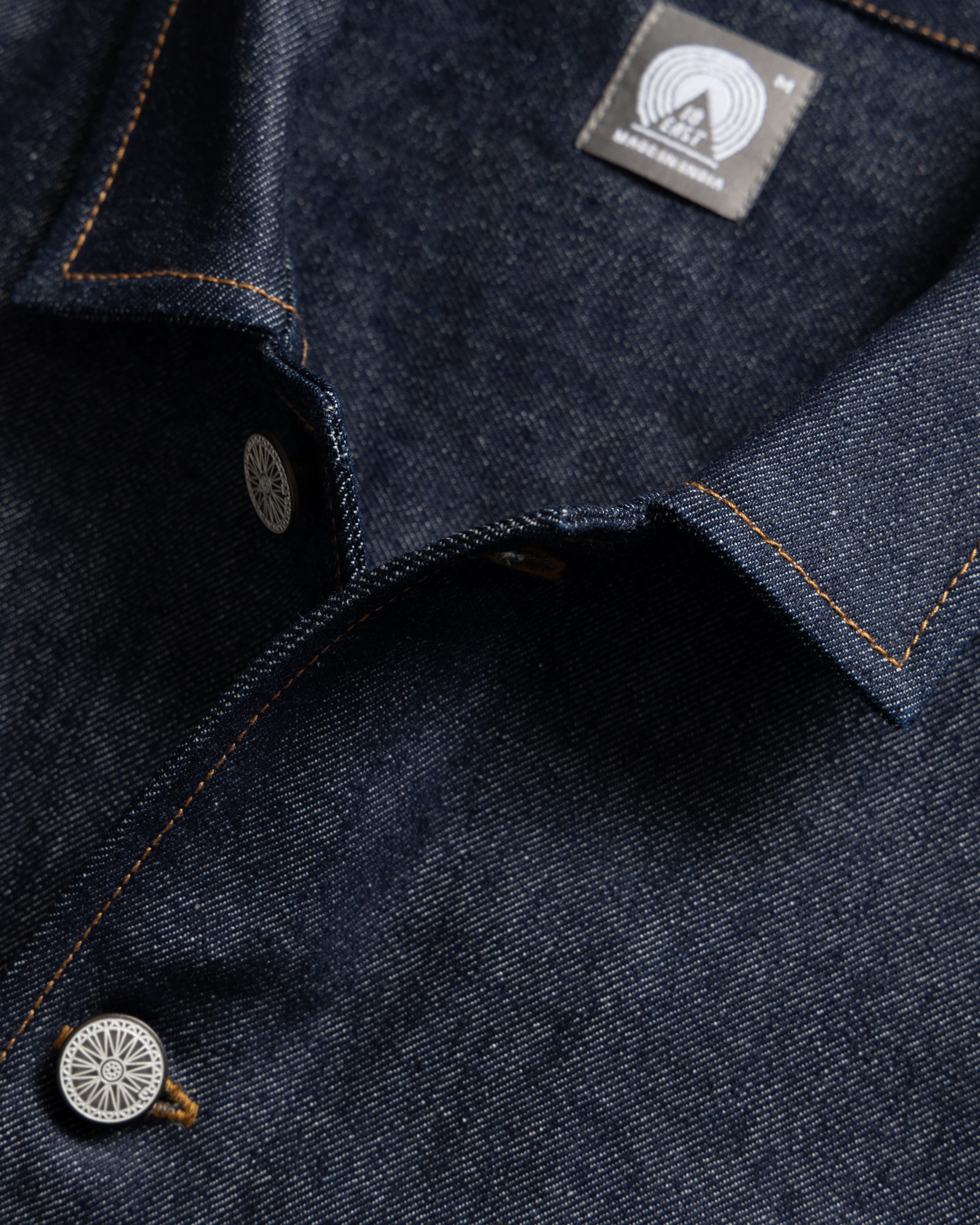 SAM SHIRT JACKET - 13 oz. RAW DENIM