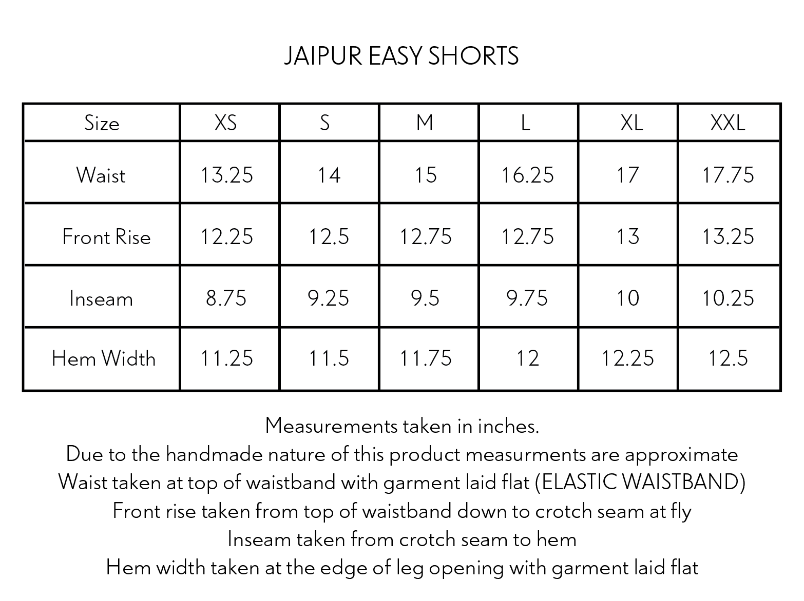 JAIPUR EASY SHORTS - FONDENTE BROWN / ECRU PATCHWORK KANTHA STITCHED COTTON
