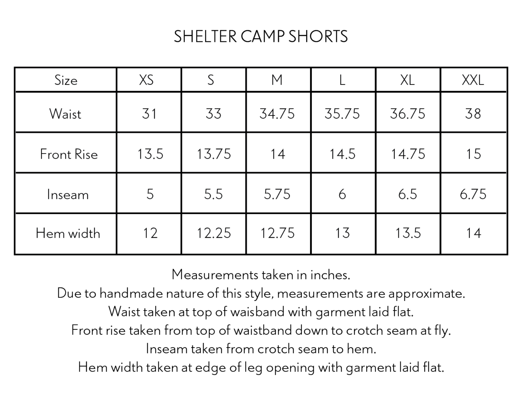 SHELTER CAMP SHORTS - NATURAL LINEN TWILL