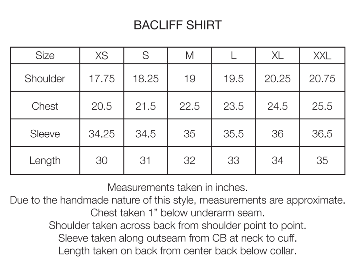 BACLIFF ABSTRACT POCKET WORK SHIRT - SALT WOOLEN BOUCLÉ