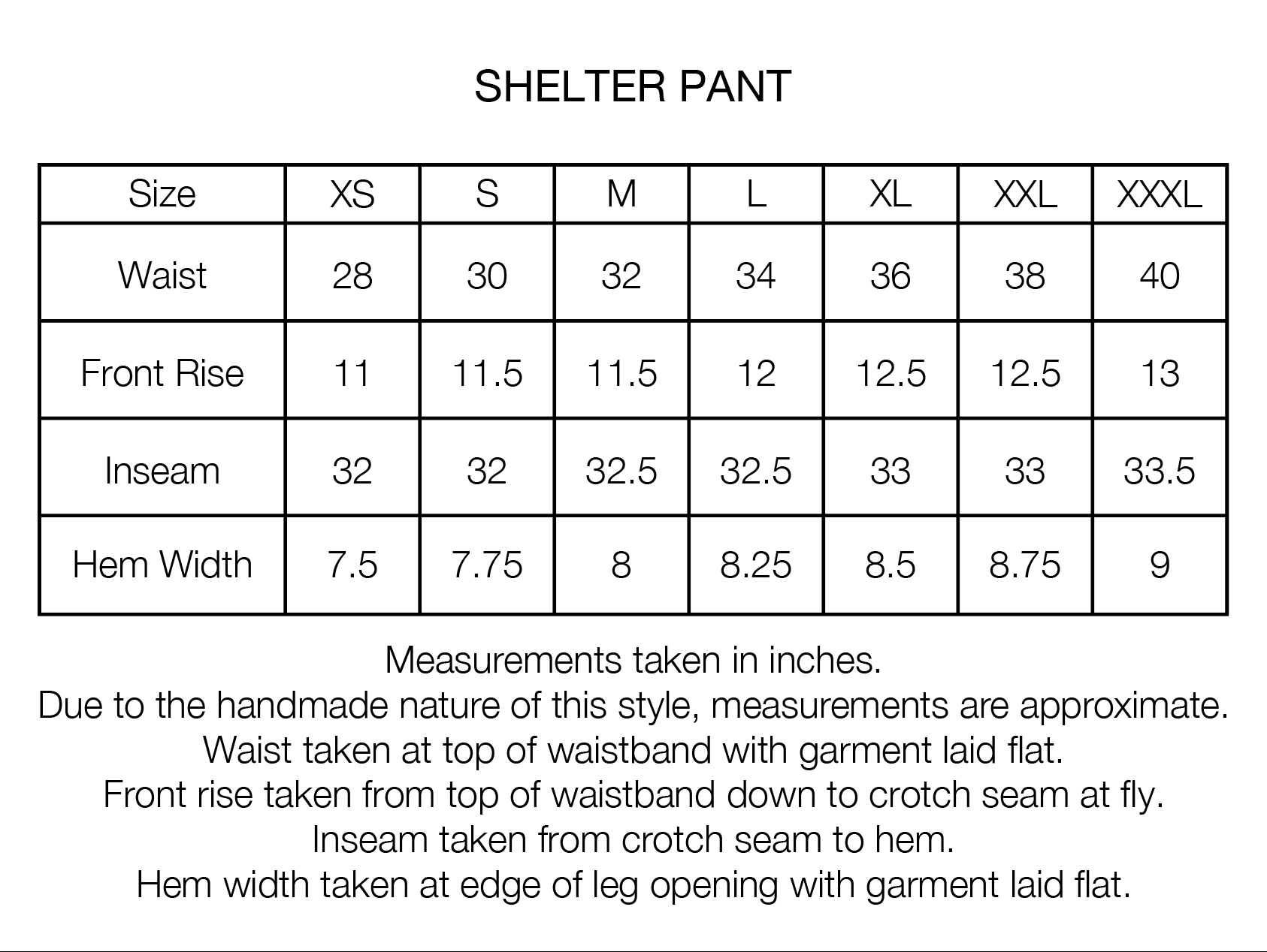 SHELTER PANT - BLACK COTTON CORDUROY