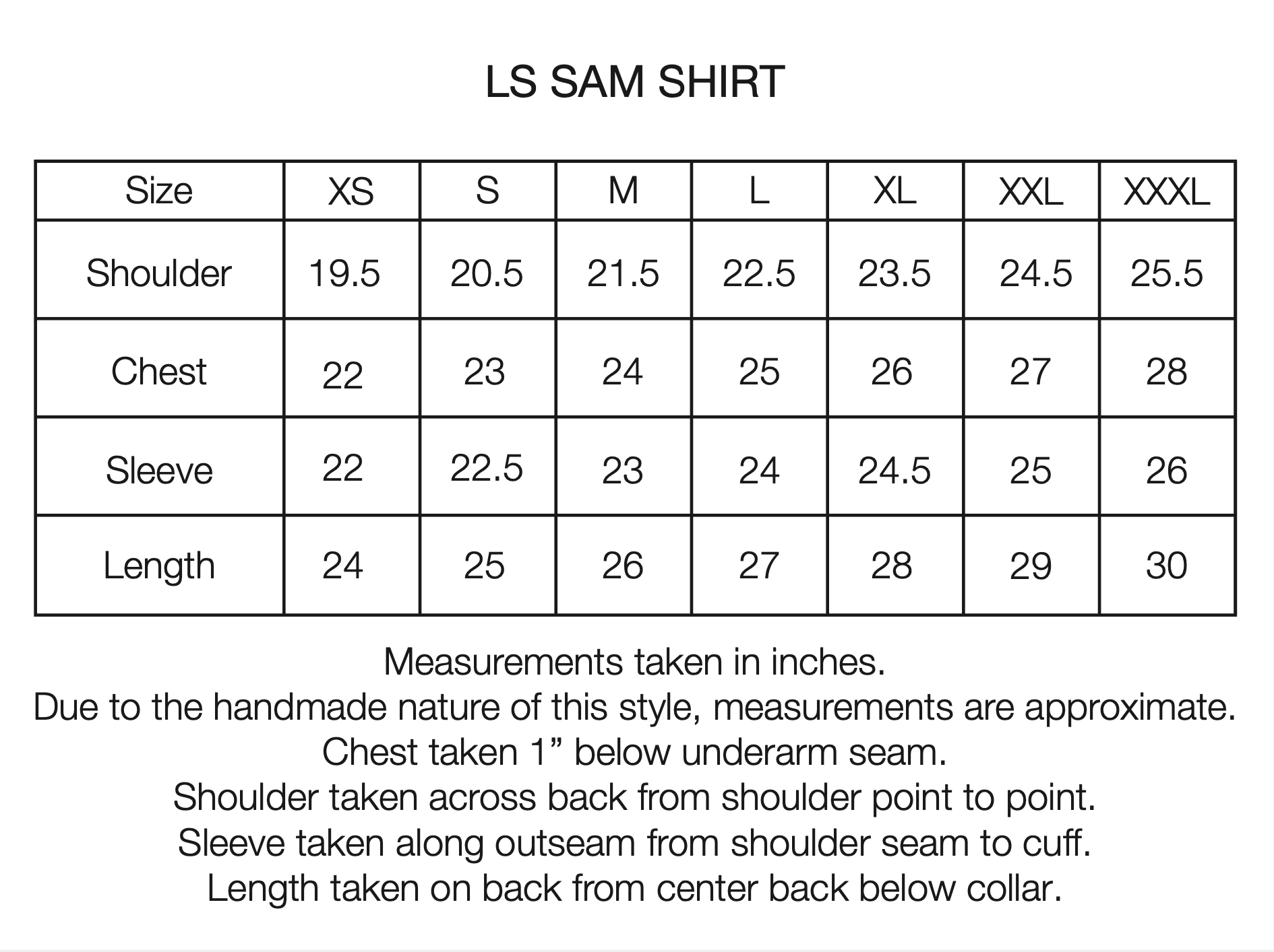 L/S SAM SHIRT - CHAMBRAY / WHITE / NAVY YARN DYED END ON END COTTON