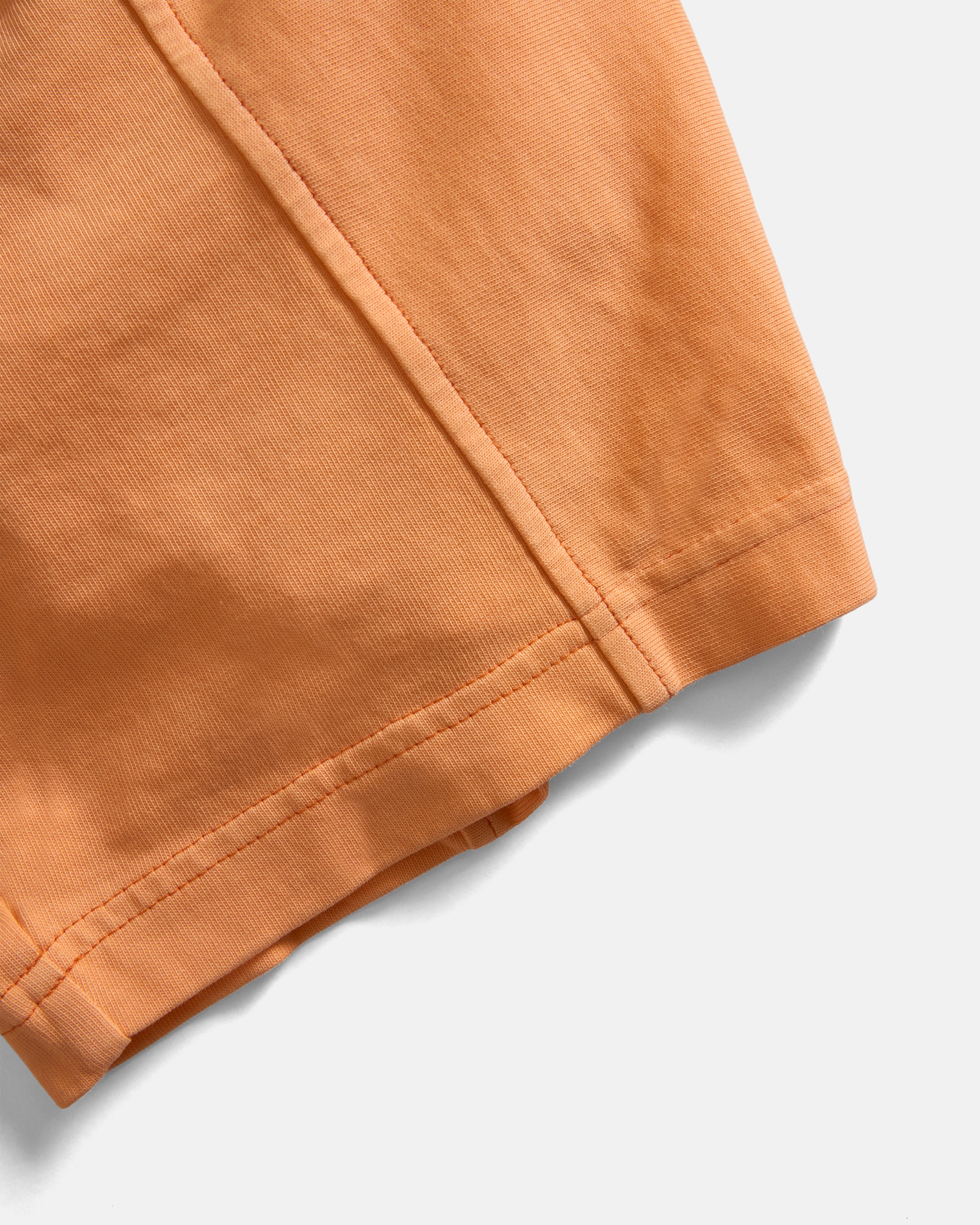 S/S SCRIMMAGE TEE - FADED TANGERINE PIGMENT DYED 7.75 oz. ALL SEASON COTTON JERSEY