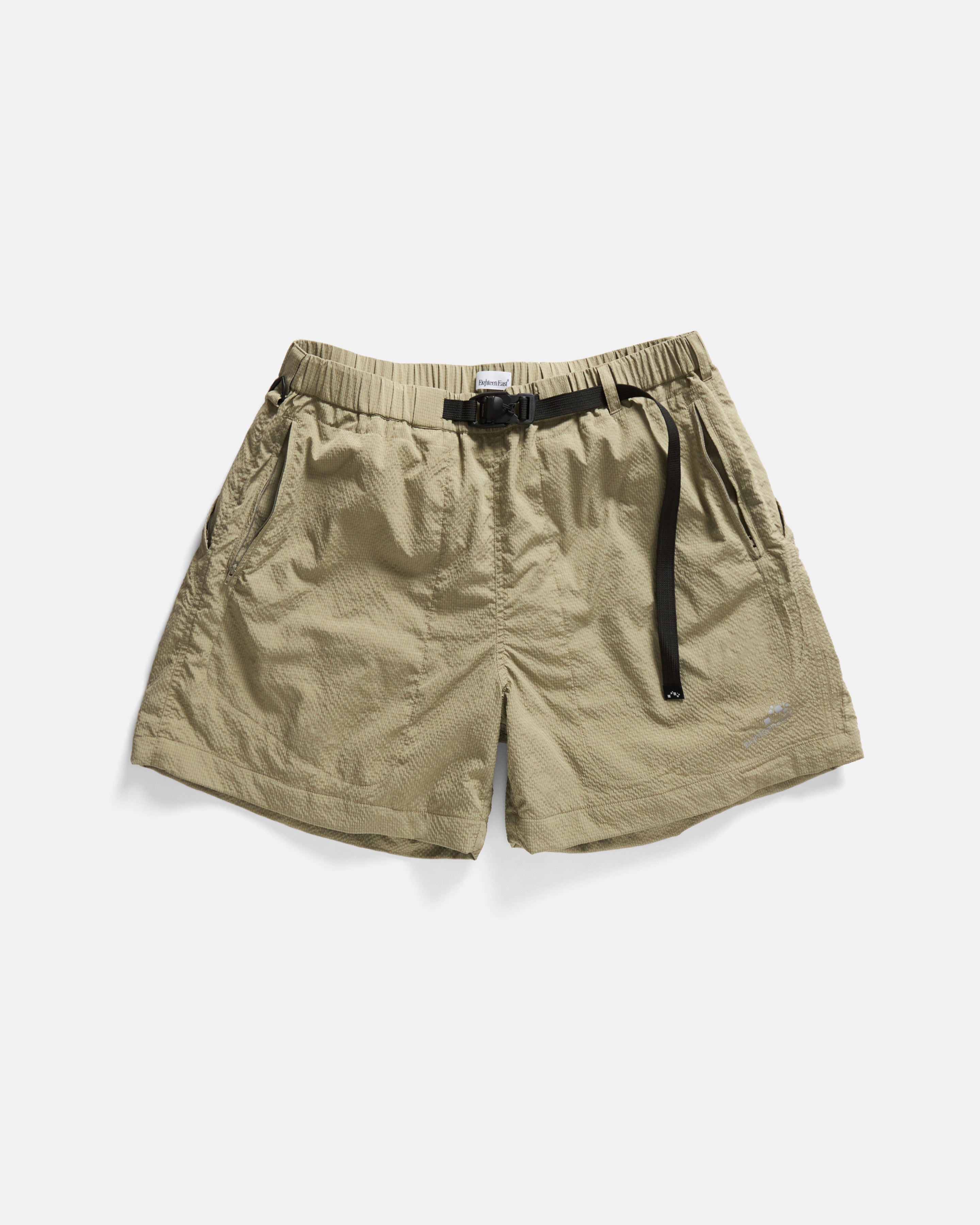 HERRELL TRAIL SHORT - SUNBLEACHED KELP "COBBLESTONE" NYLON RIPSTOP