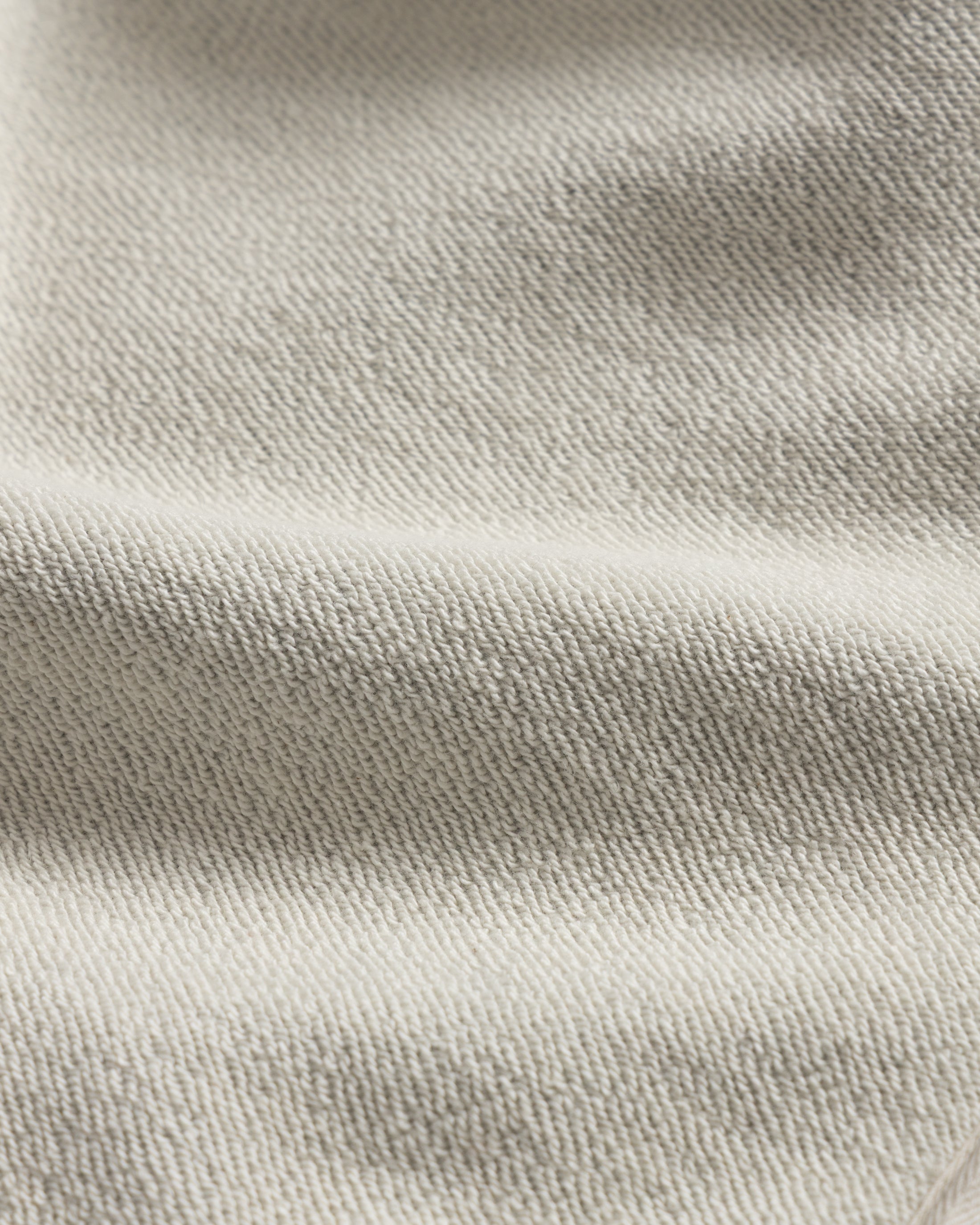 SIMMONS REVERSIBLE HALF-ZIP HOODED SWEATSHIRT - GYM HEATHER ALL COTTON LOOPBACK TERRY FLEECE