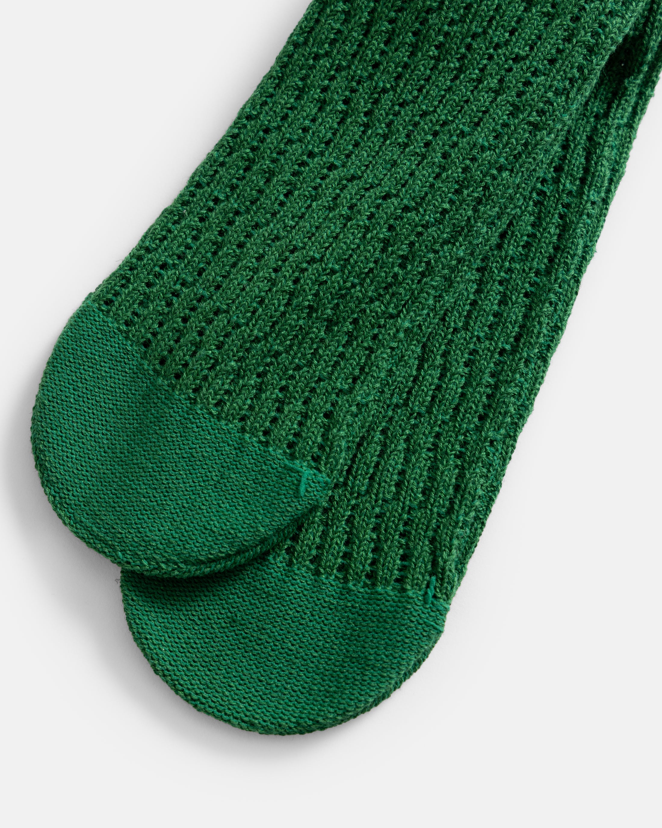 ROTOTO FOLK CROCHET SOCKS - GREEN