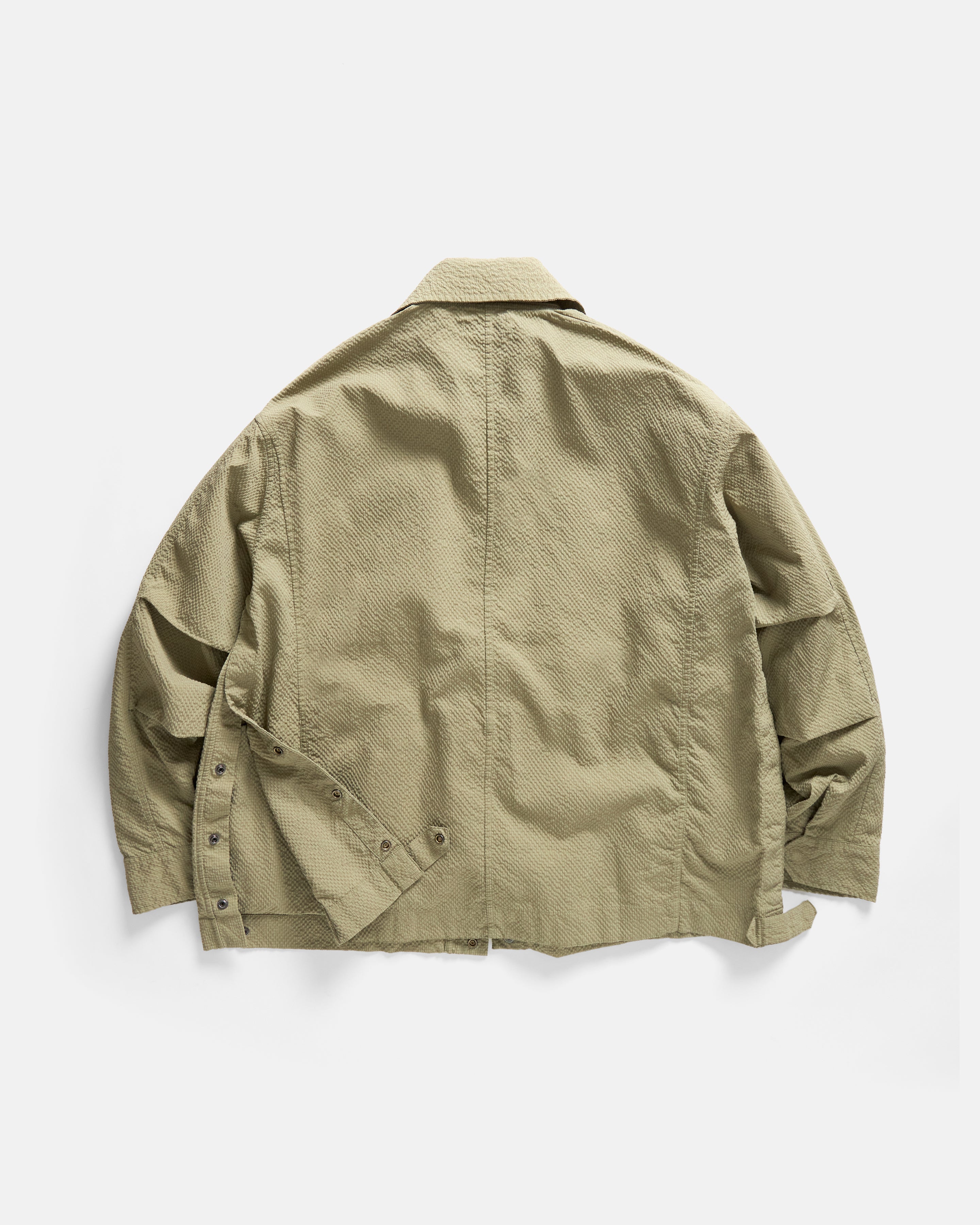SURPLUS COMBAT SMOCK - SUNBLEACHED KELP "COBBLESTONE" NYLON RIPSTOP