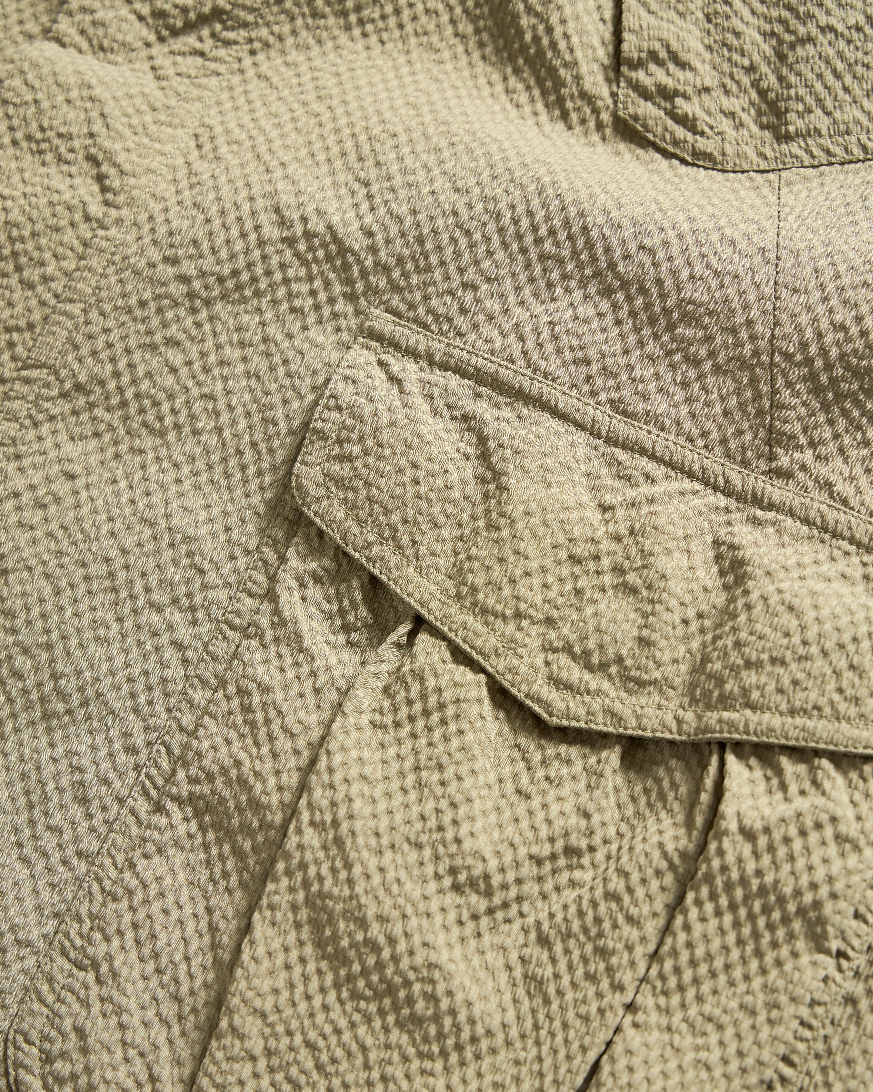 SURPLUS COMBAT SMOCK - SUNBLEACHED KELP "COBBLESTONE" NYLON RIPSTOP