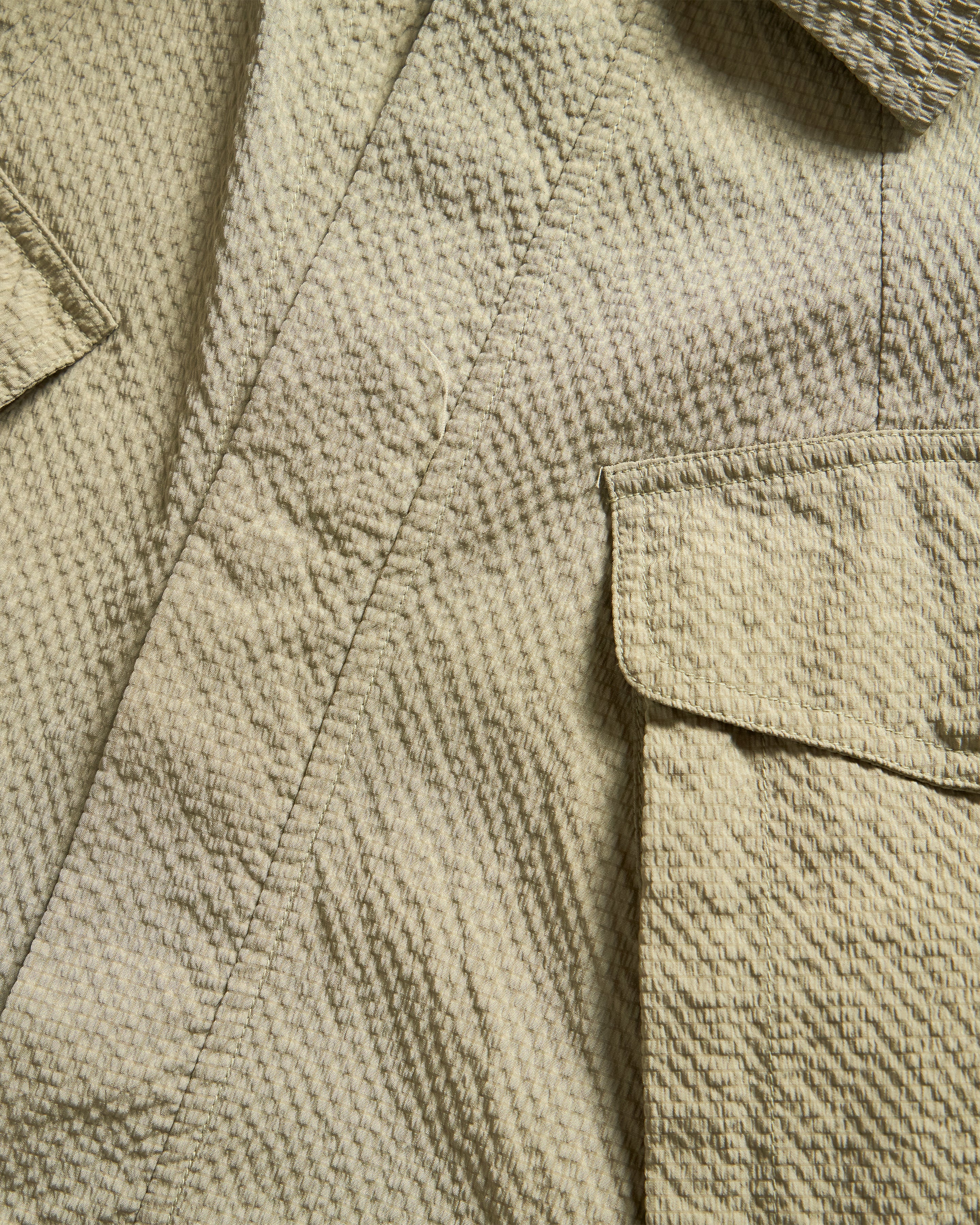 SURPLUS COMBAT SMOCK - SUNBLEACHED KELP "COBBLESTONE" NYLON RIPSTOP
