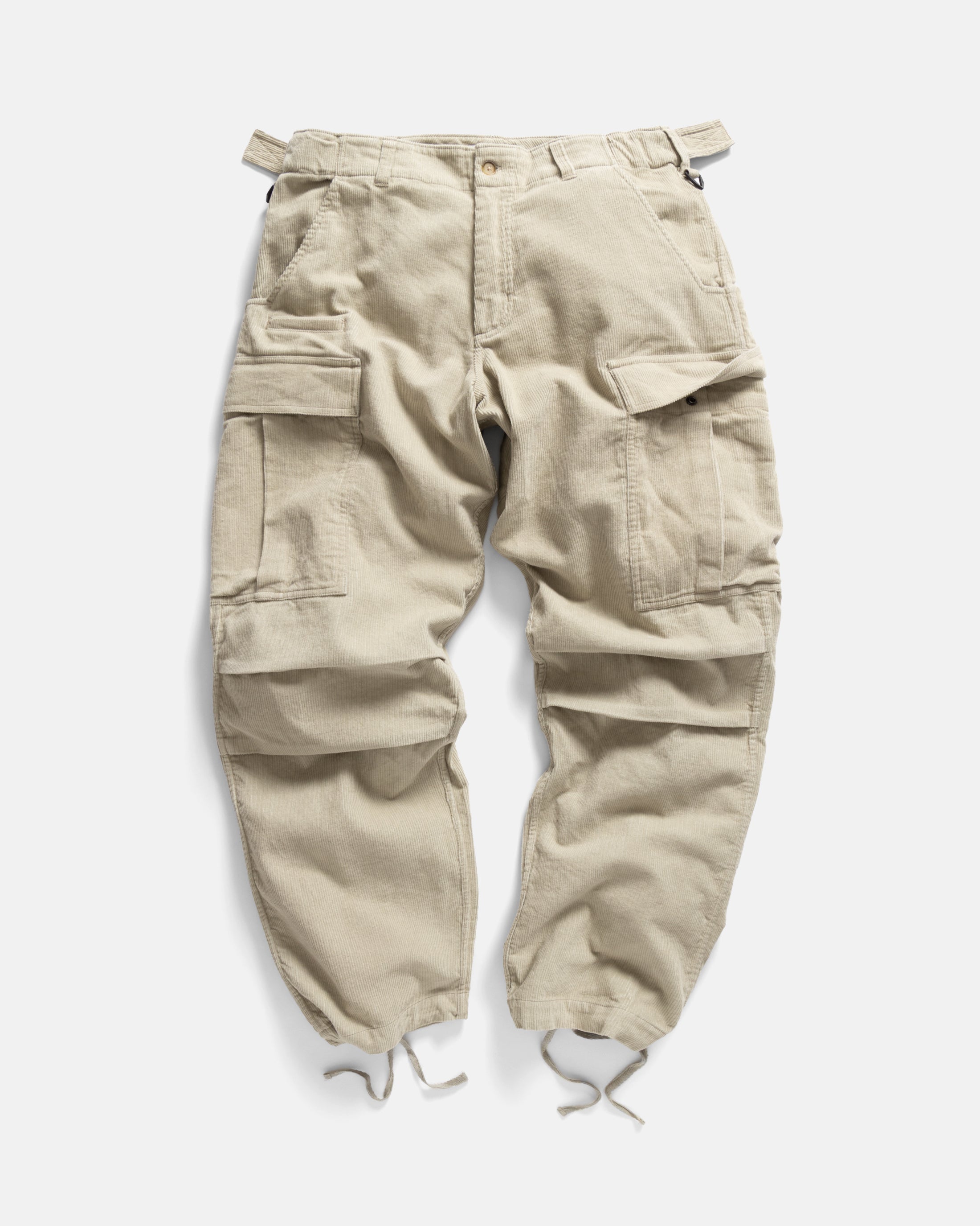 TAC UTILITY CARGO PANT - TRAVERTINE COTTON CORDUROY