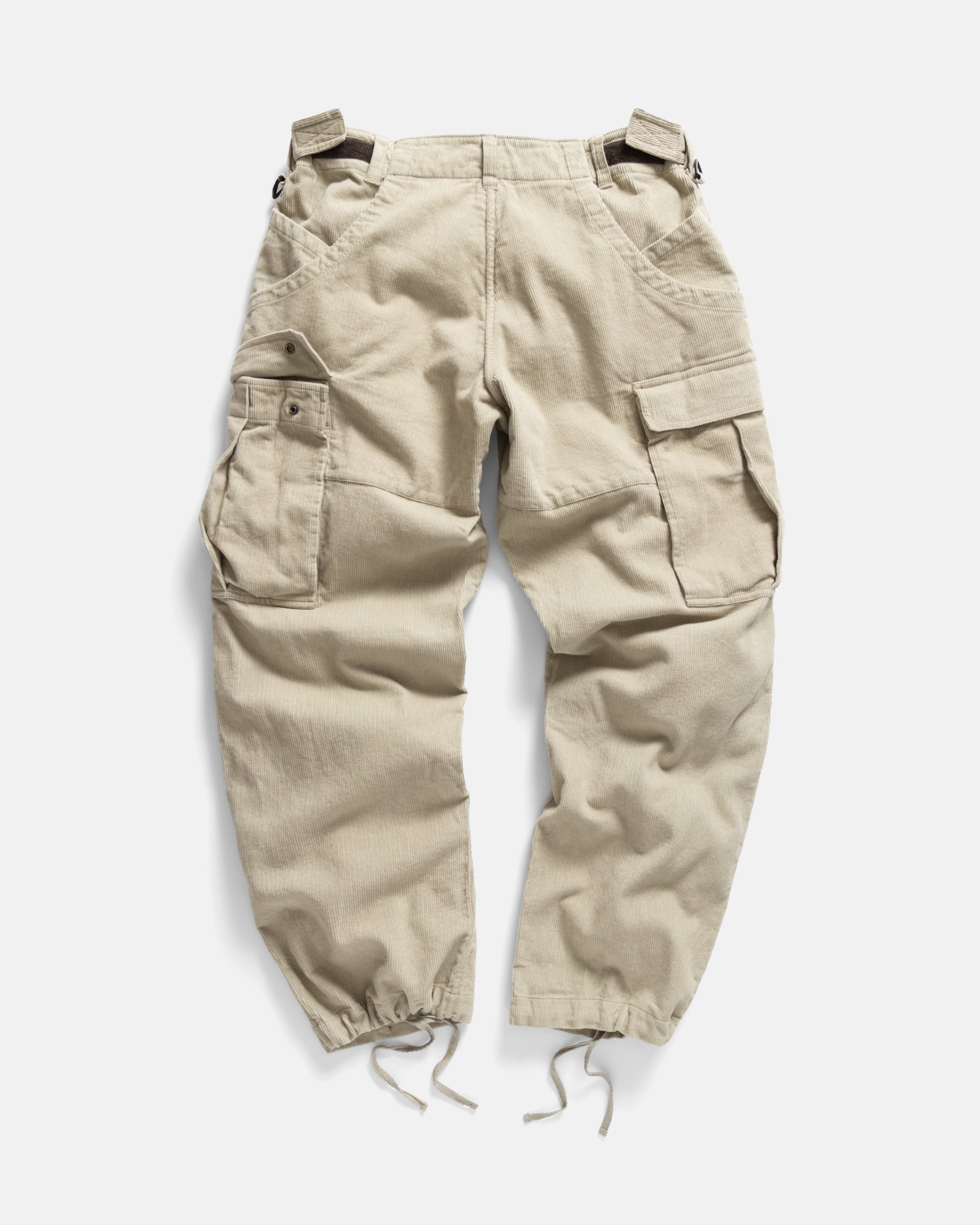 TAC UTILITY CARGO PANT - TRAVERTINE COTTON CORDUROY – 18 East