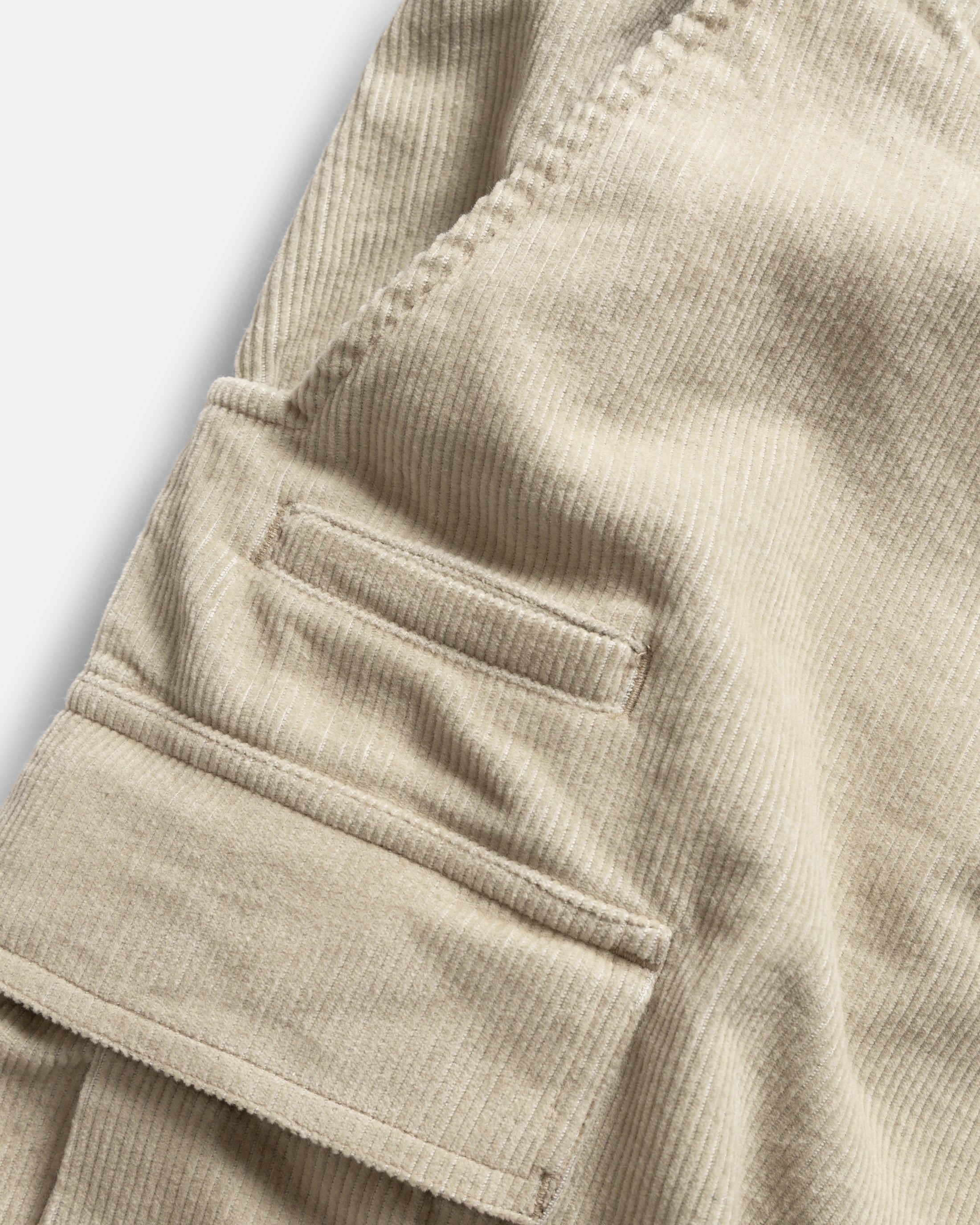 TAC UTILITY CARGO PANT - TRAVERTINE COTTON CORDUROY
