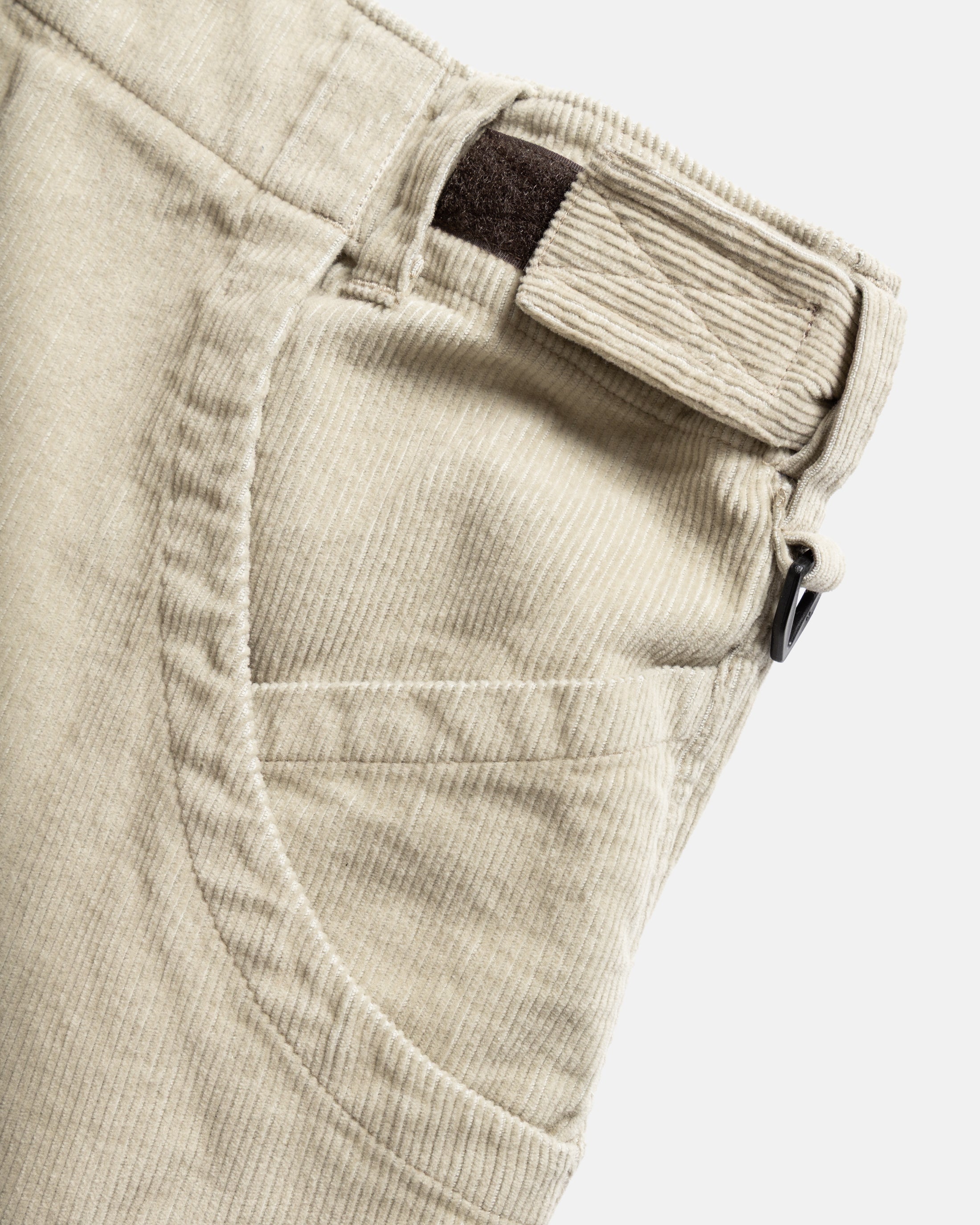 TAC UTILITY CARGO PANT - TRAVERTINE COTTON CORDUROY