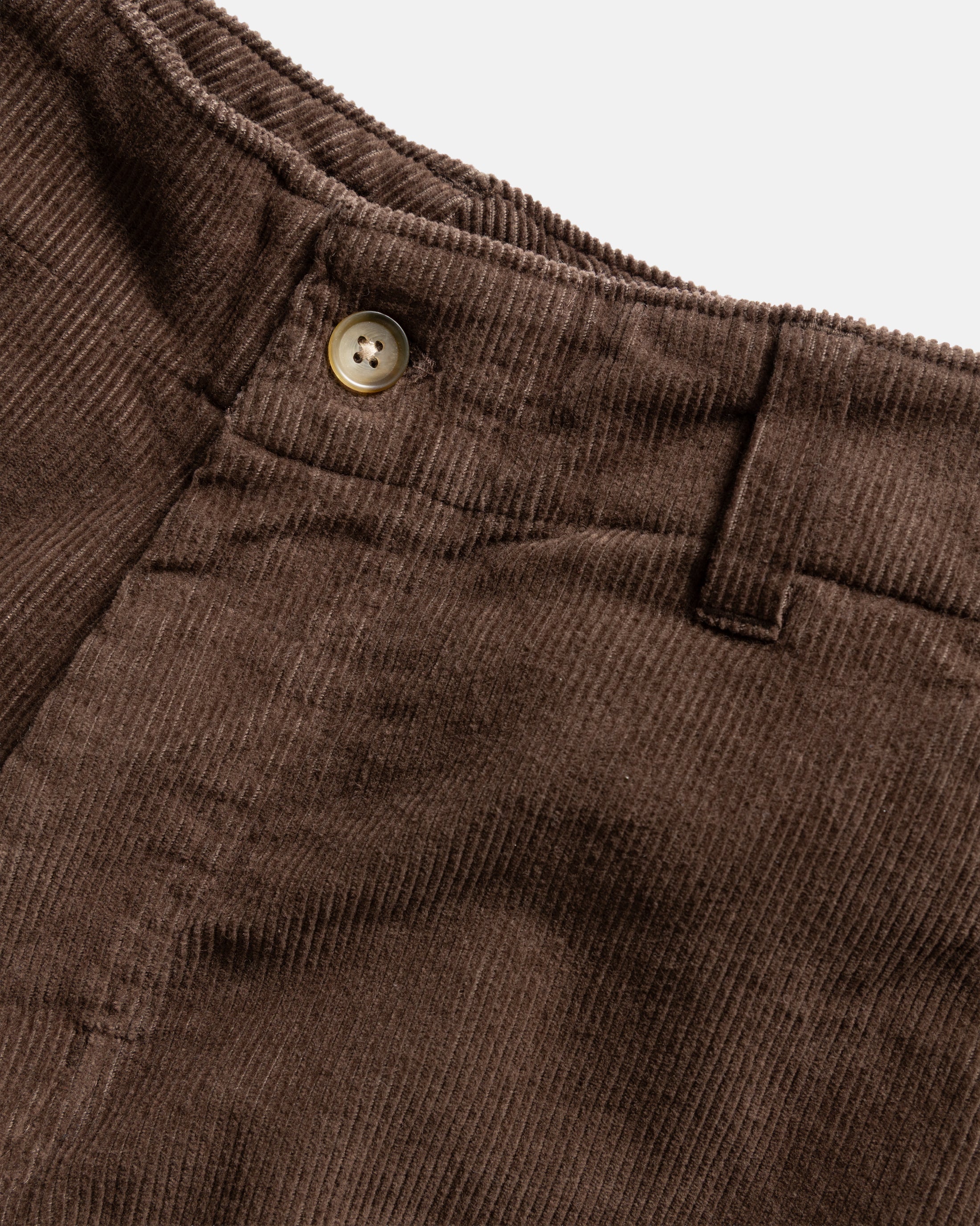 TAC UTILITY CARGO PANT - FONDENTE BROWN COTTON CORDUROY