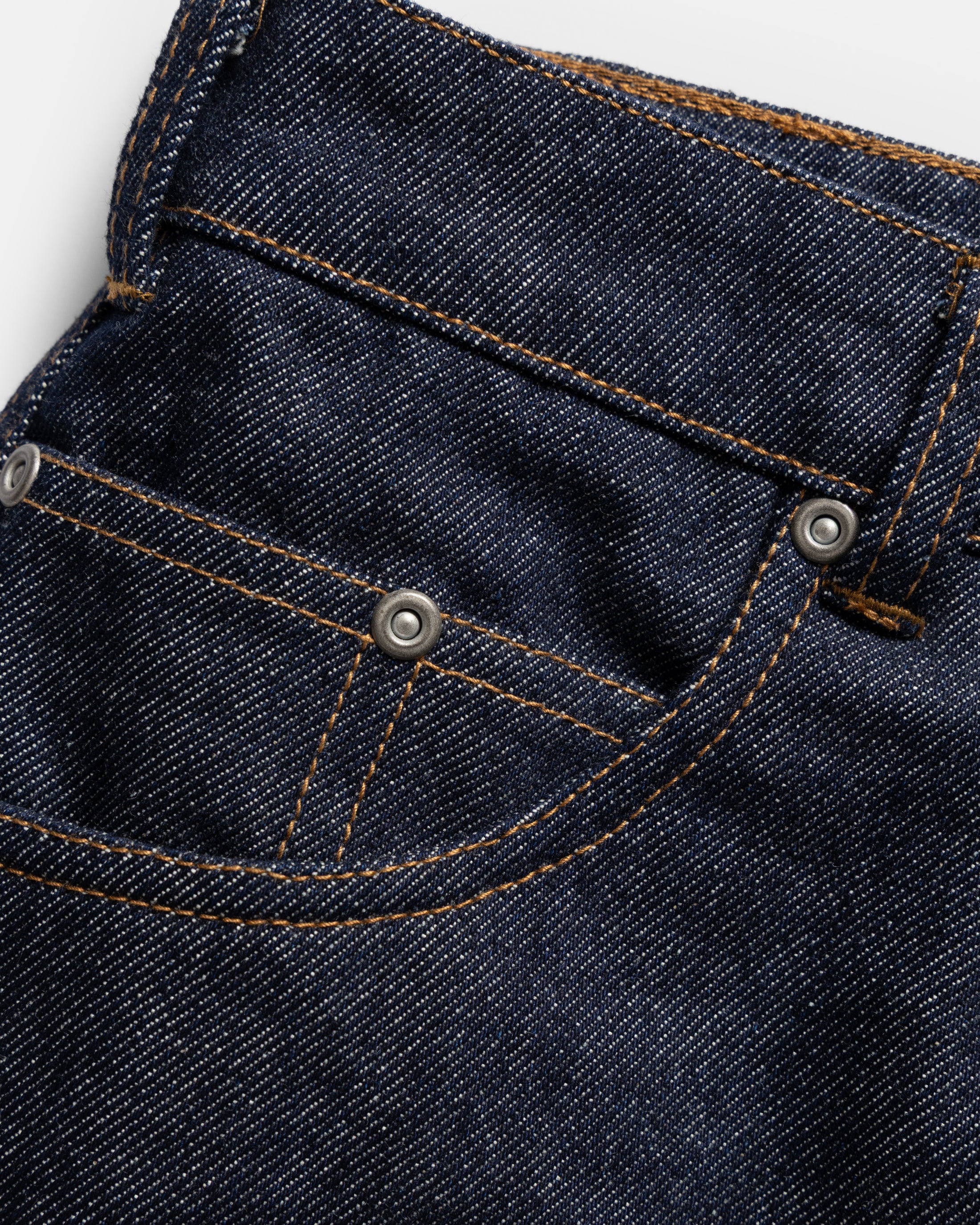 TENNER 5 POCKET JEANS - 13 oz. RAW DENIM