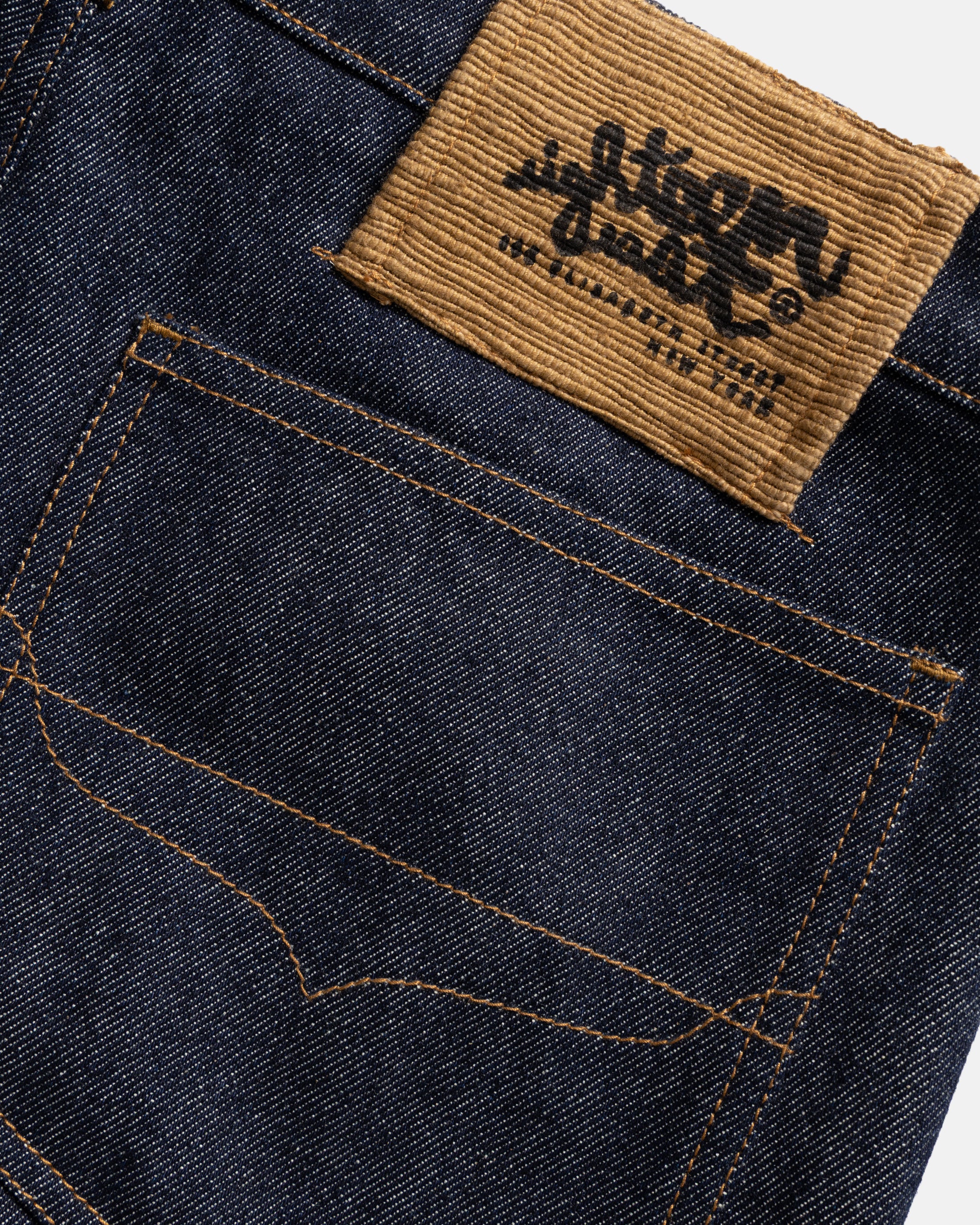 TENNER 5 POCKET JEANS - 13 oz. RAW DENIM