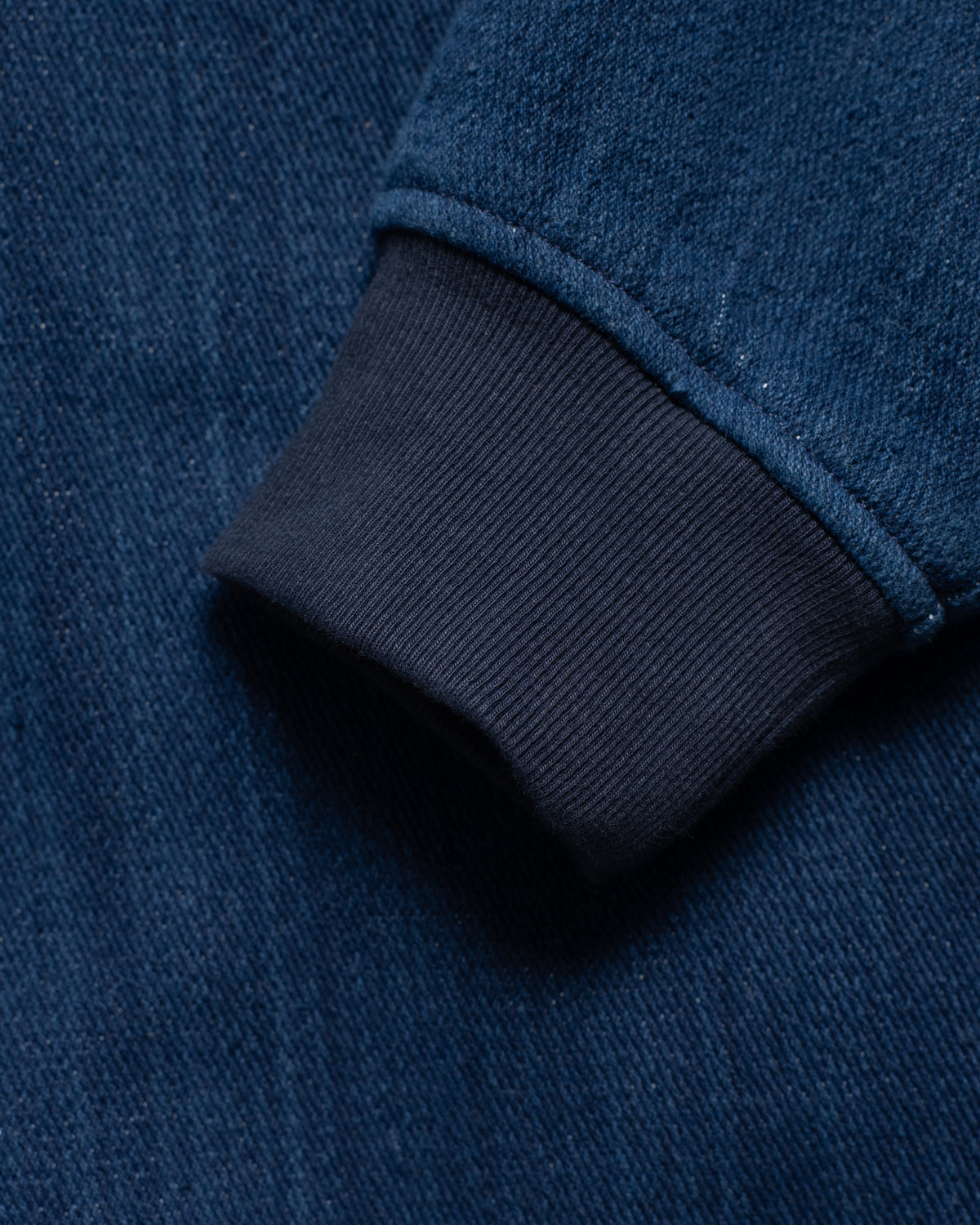 TOLMIE HOODED WORK JACKET - NATURAL INDIGO DYED HANDWOVEN COTTON DENIM TWILL