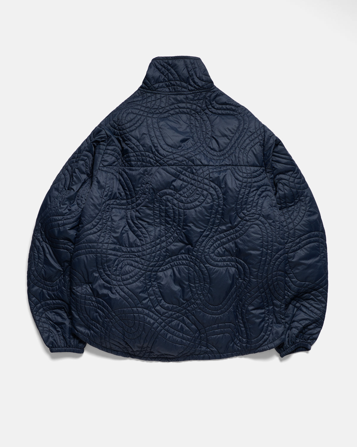 TRACKS QUILTED JACKET - NAVY FLYWEIGHT NYLON RIPSTOP