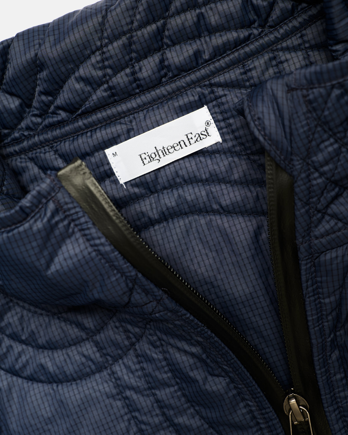 TRACKS QUILTED JACKET - NAVY FLYWEIGHT NYLON RIPSTOP