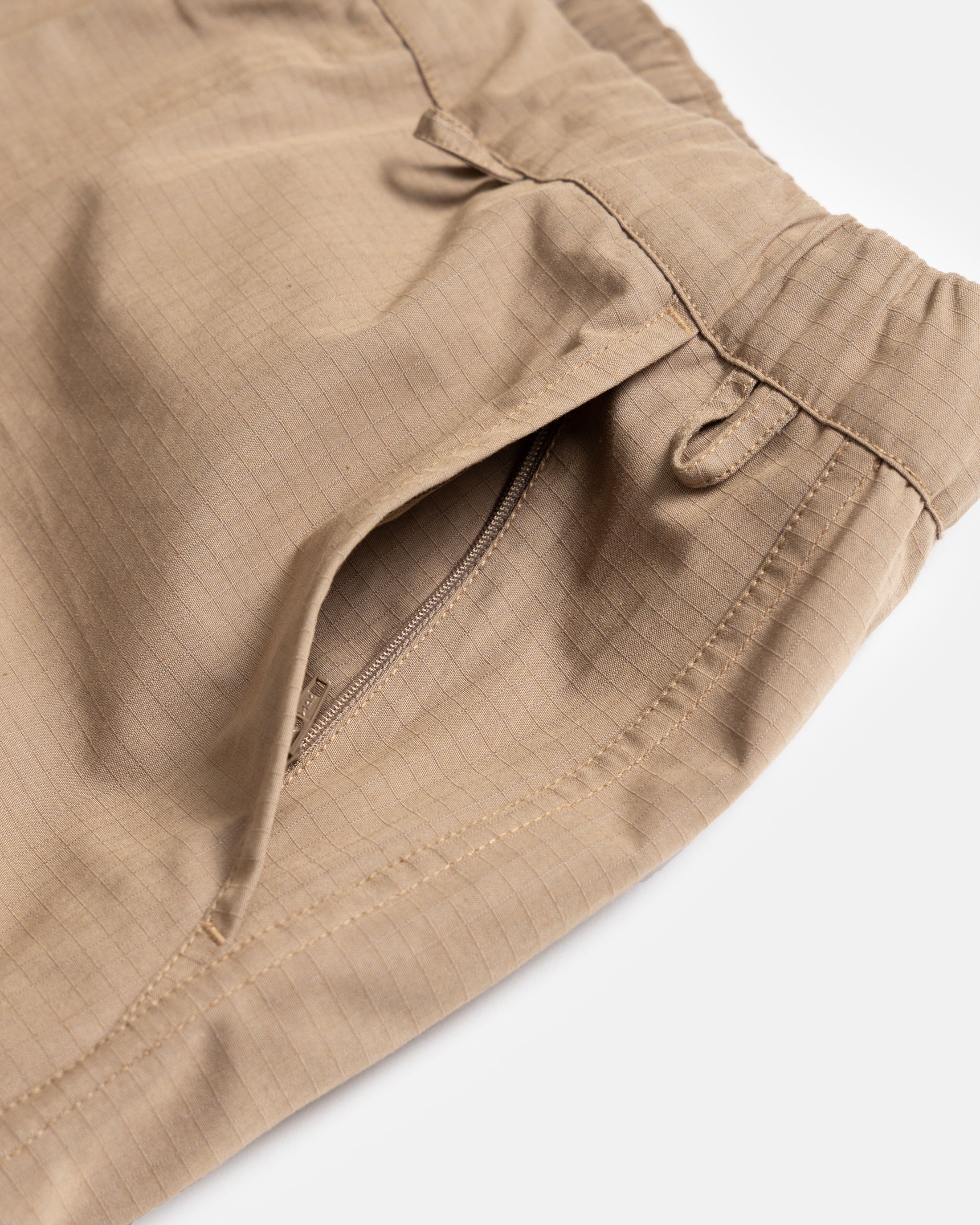 TRANSIT PANT - ALMOND COTTON / NYLON RIPSTOP