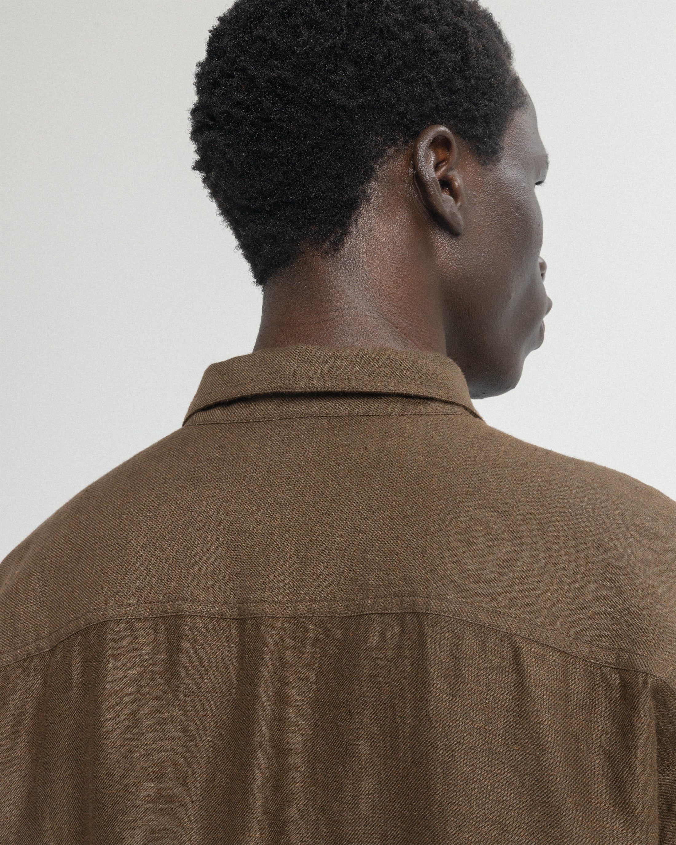 DURETTE UTILITY SHIRT - COYOTE LINEN TWILL