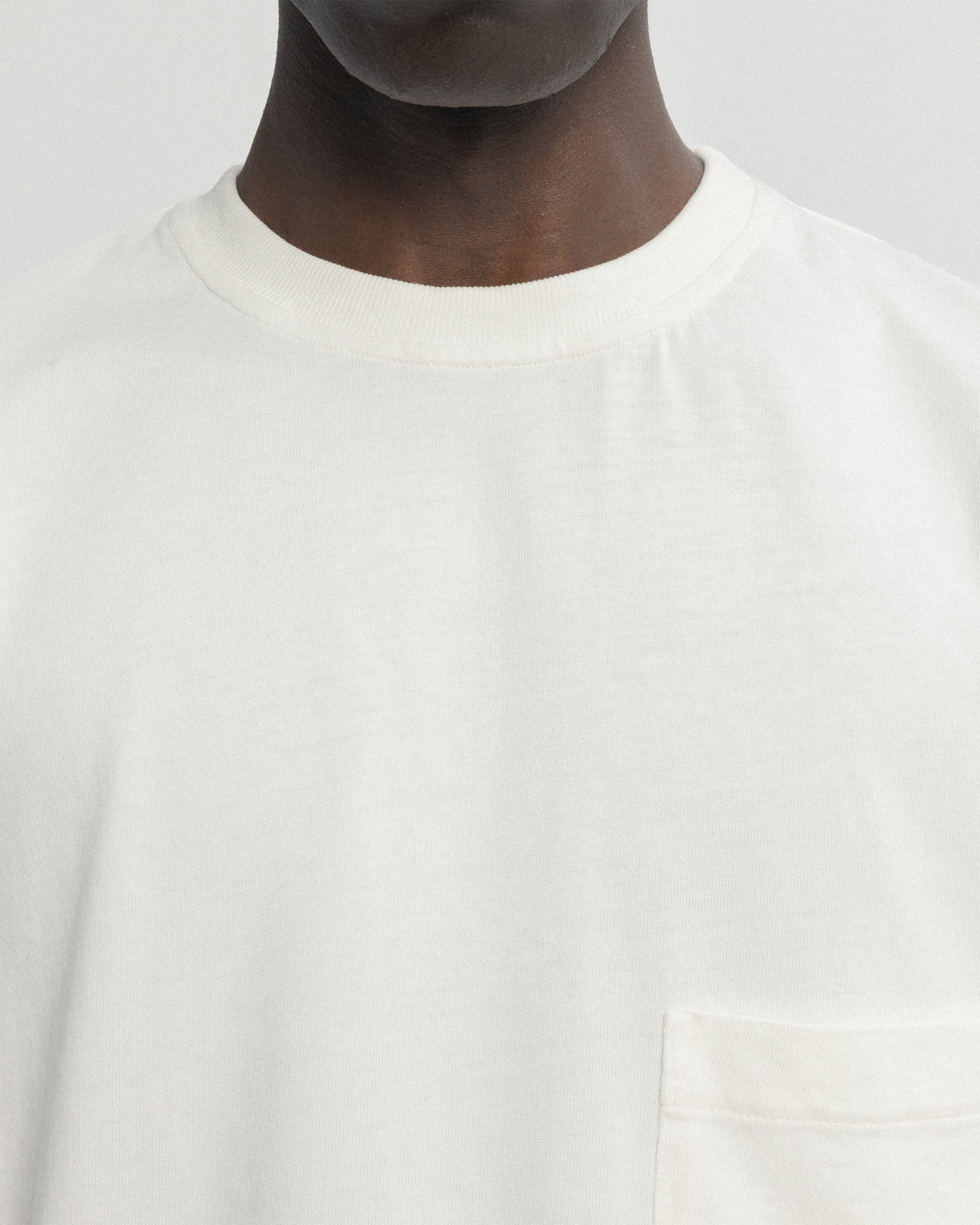 IAN VINTAGE POCKET TEE - WHITE 7.75 oz. ALL SEASON COTTON JERSEY