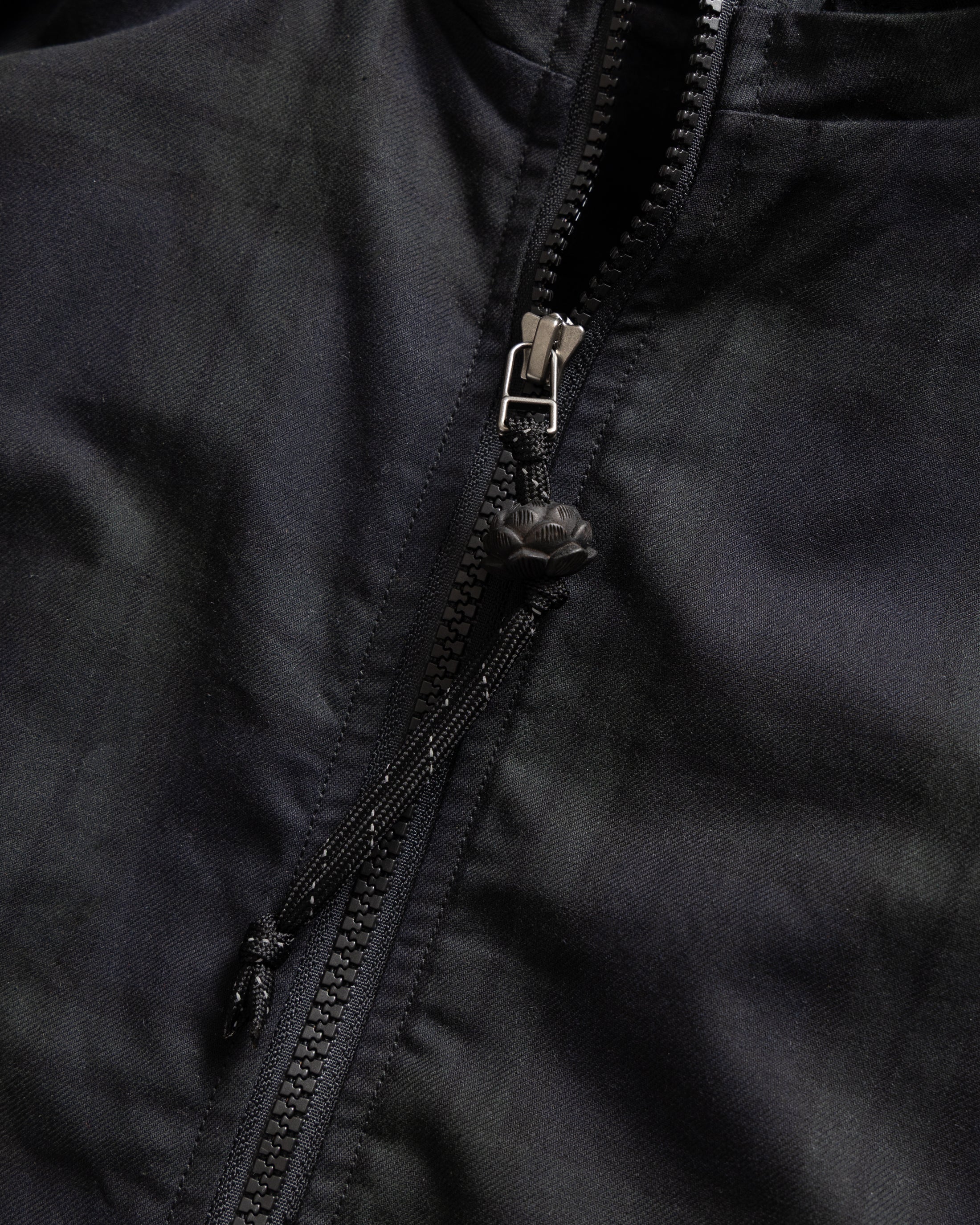 BANKS 2.0 UTILITY JACKET - BARELY BLACKWATCH BEESWAX COATED COTTON TWILL