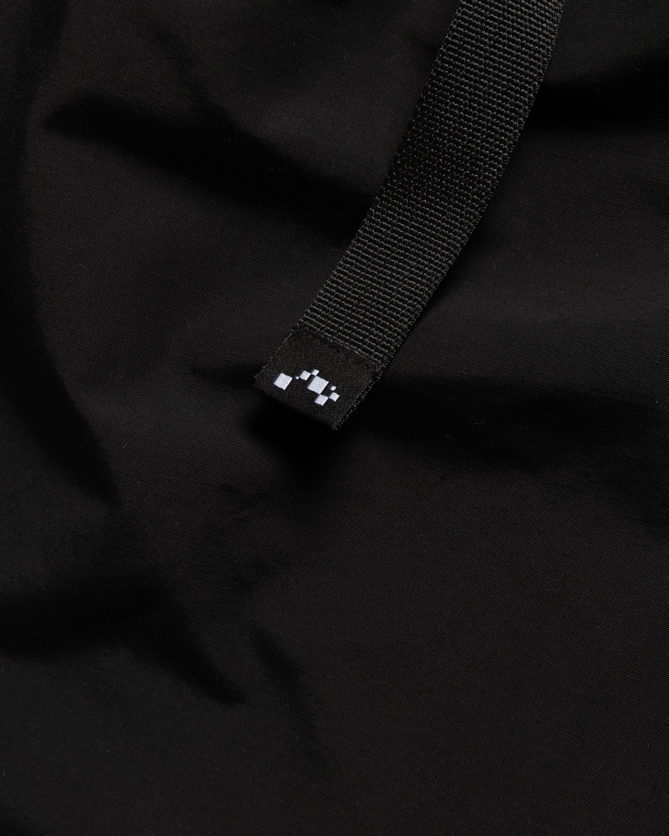 WARREN TREK SHORTS - BLACK WATER-REPELLENT 60/40 MOUNTAIN CLOTH WITH FULL MESH LINING