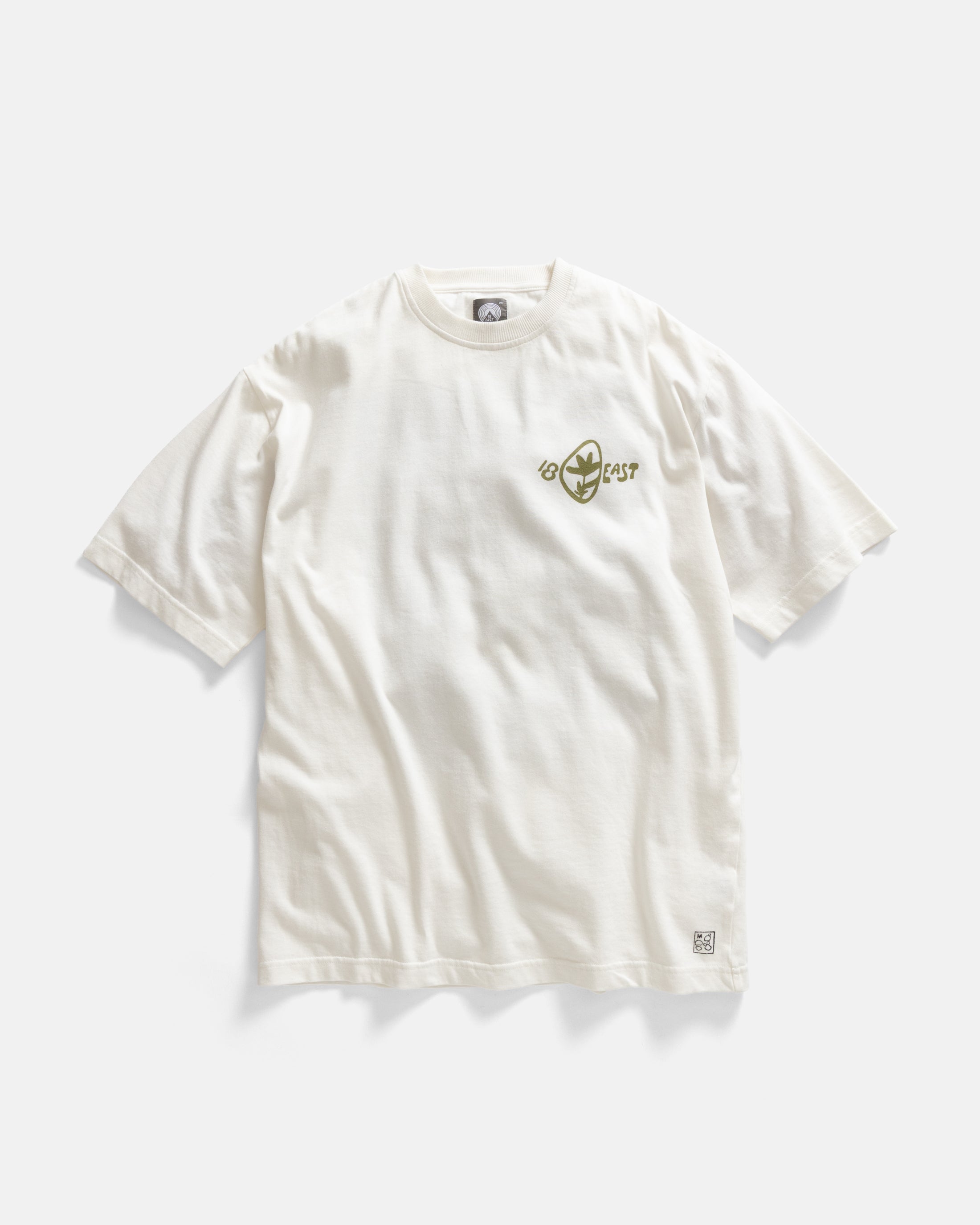 WHIRLWIND ALY TEE - WHITE 7.75 oz. ALL SEASON COTTON JERSEY
