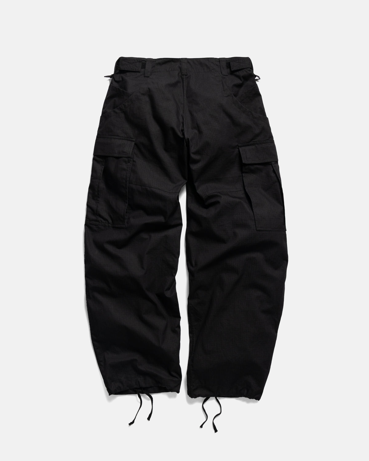 WIDE TAC UTILITY CARGO PANT - BLACK / JAPANESE KHAKI DOUBLE-DYE COTTON/NYLON RIPSTOP