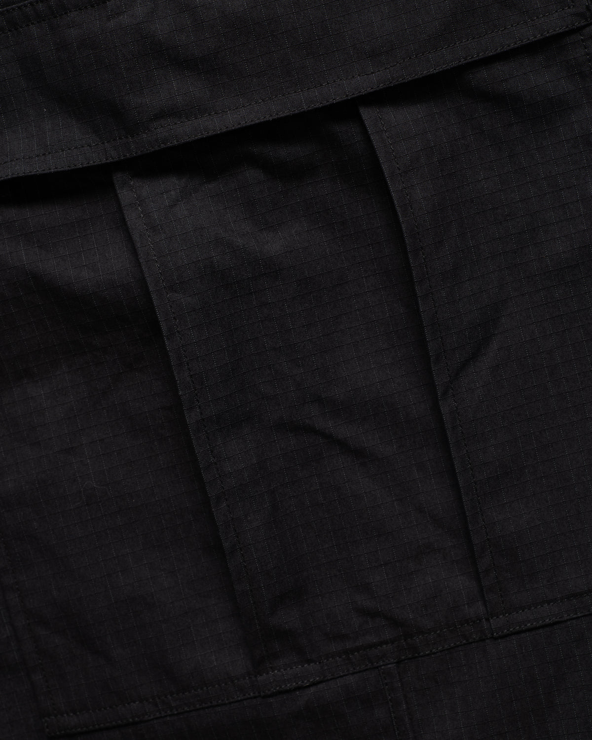 WIDE TAC UTILITY CARGO PANT - BLACK / JAPANESE KHAKI DOUBLE-DYE COTTON/NYLON RIPSTOP